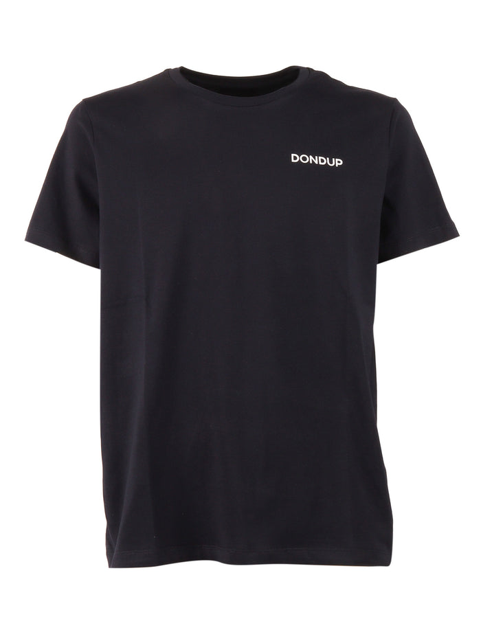 T-SHIRT Blue Cotton Short Sleeves