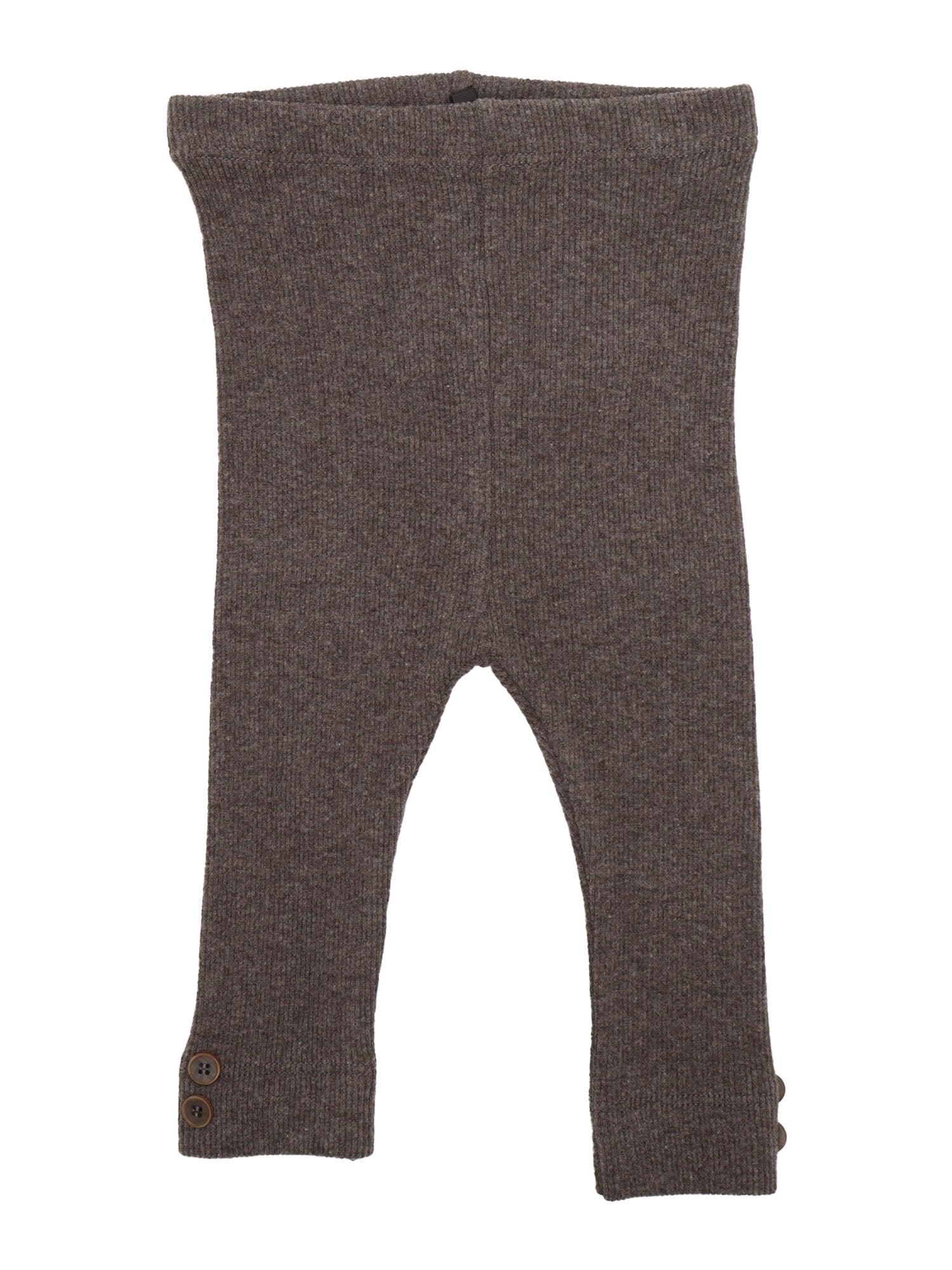 Leggings Grey Cotton Acrylic Elastane