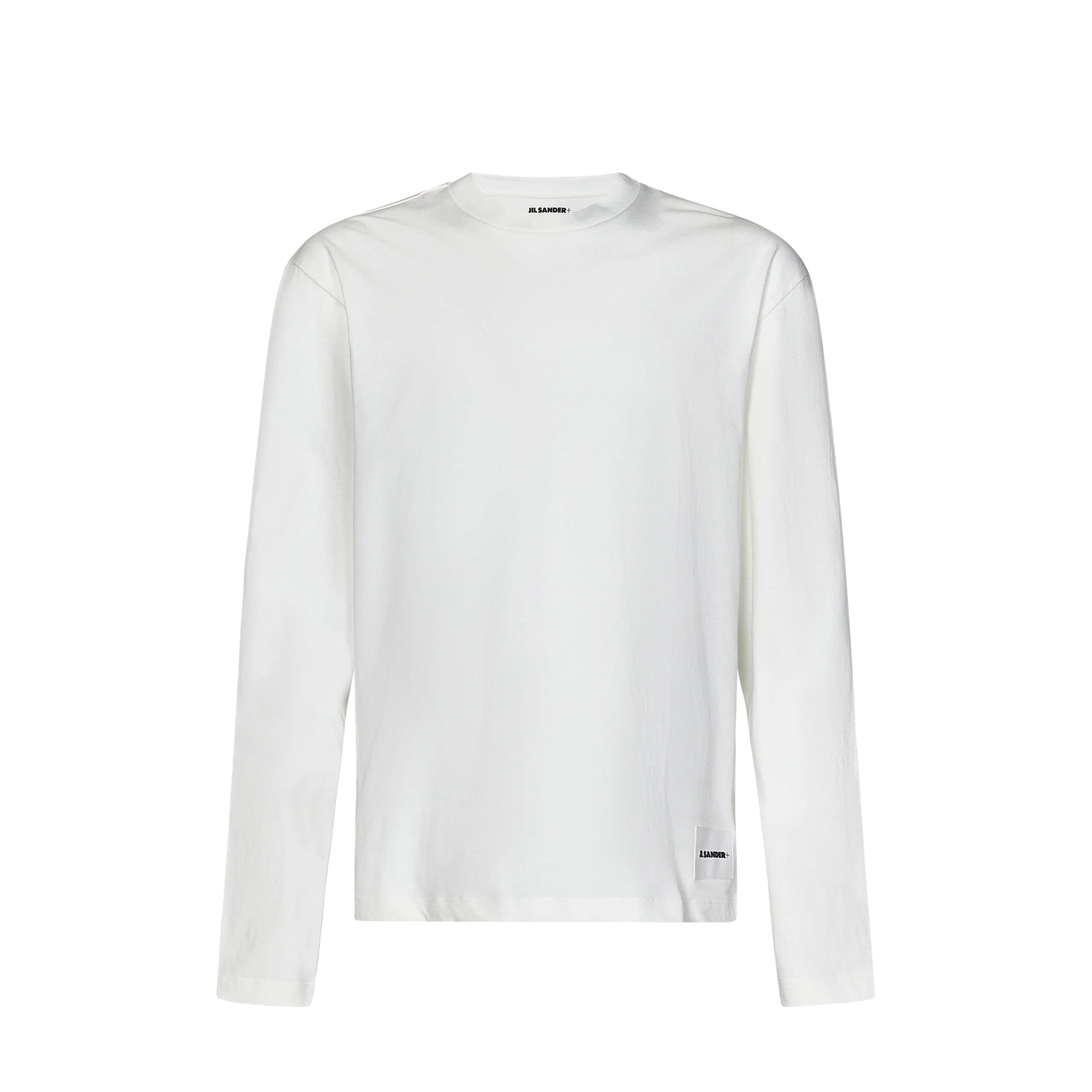 Jil Sander 3-Pack Long-Sleeved T-Shirt Set Black Cotton