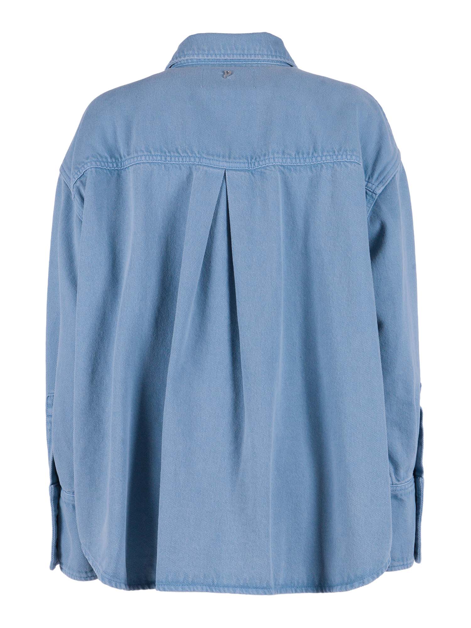Shirt Light Blue Cotton