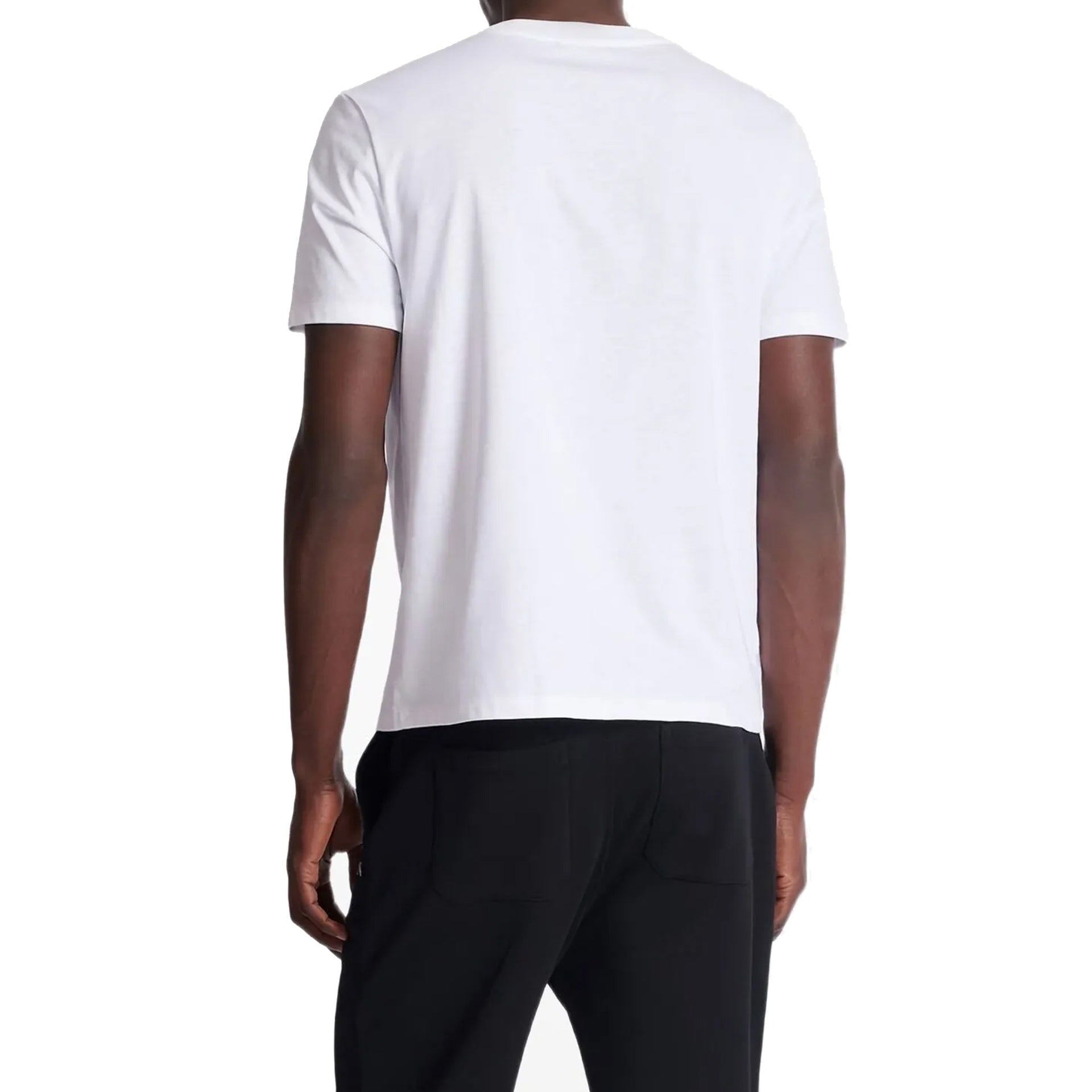 Logo-Print T-Shirt White Cotton
