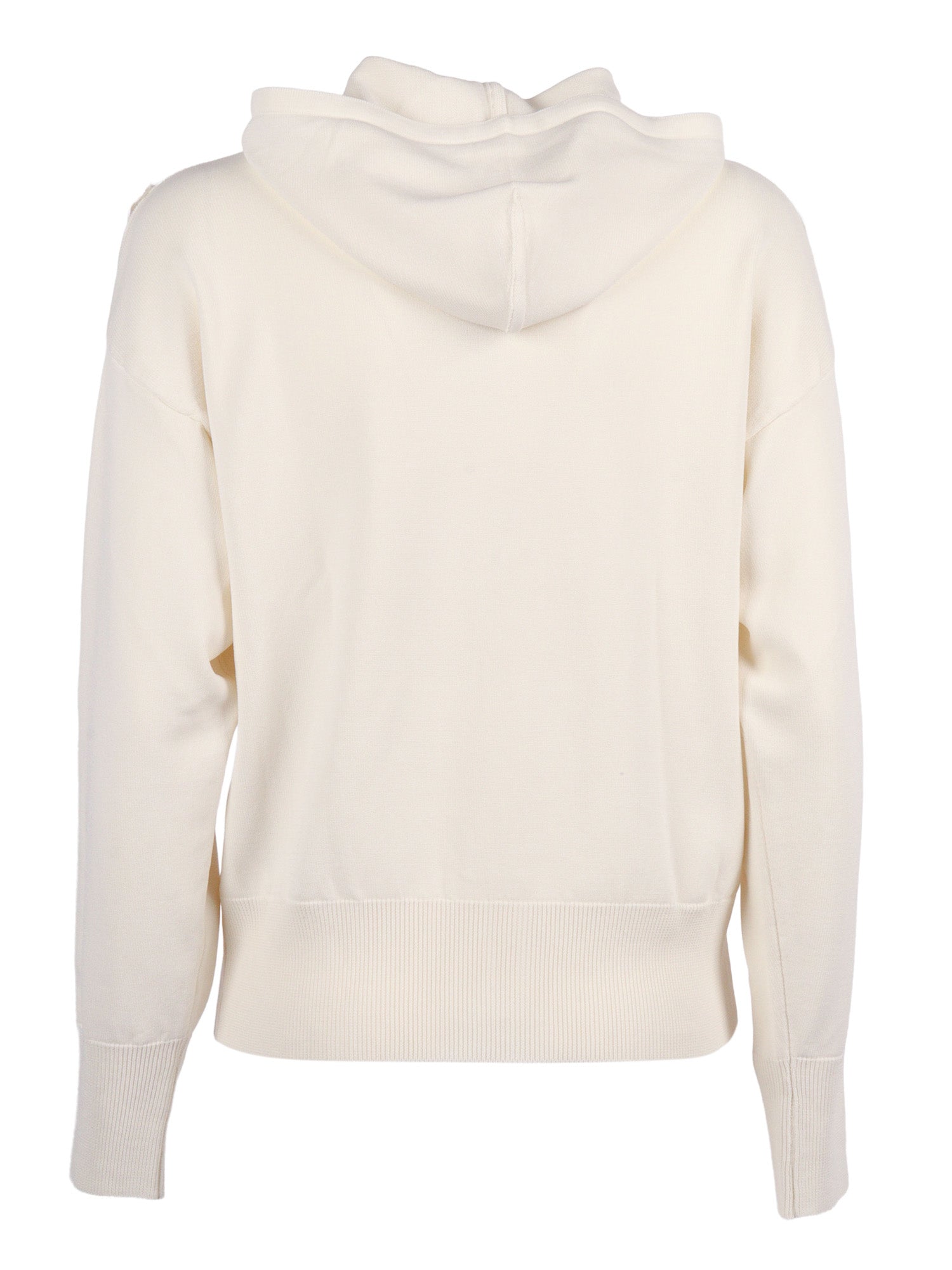 Hoodie Beige Crewneck