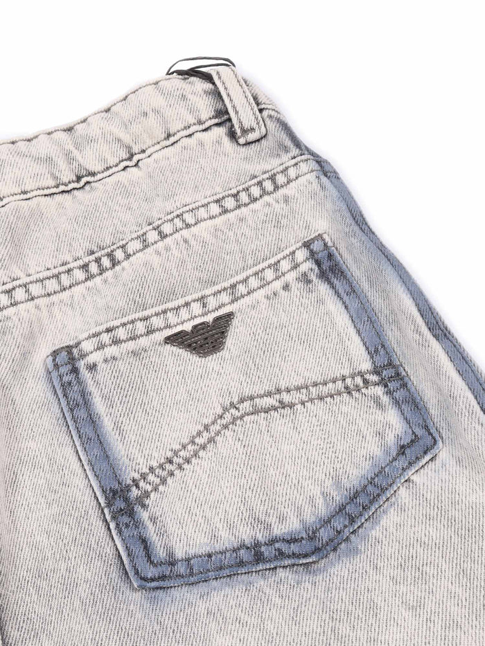 5 Pockets Pant Grey Cotton