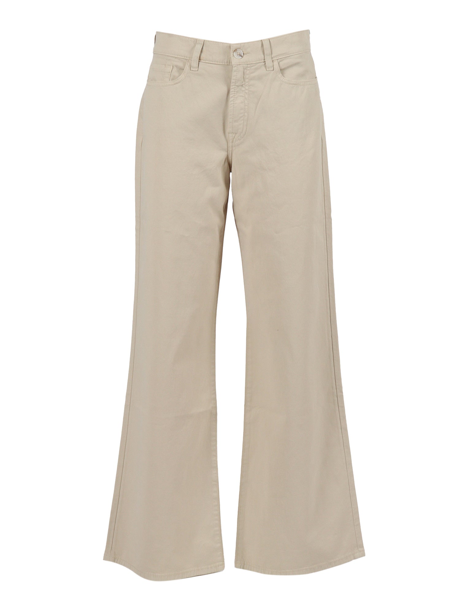 Lotta Twill Creme Beige Cotton Elastane Jean