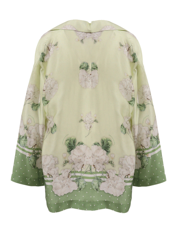 JACKET Green Viscose