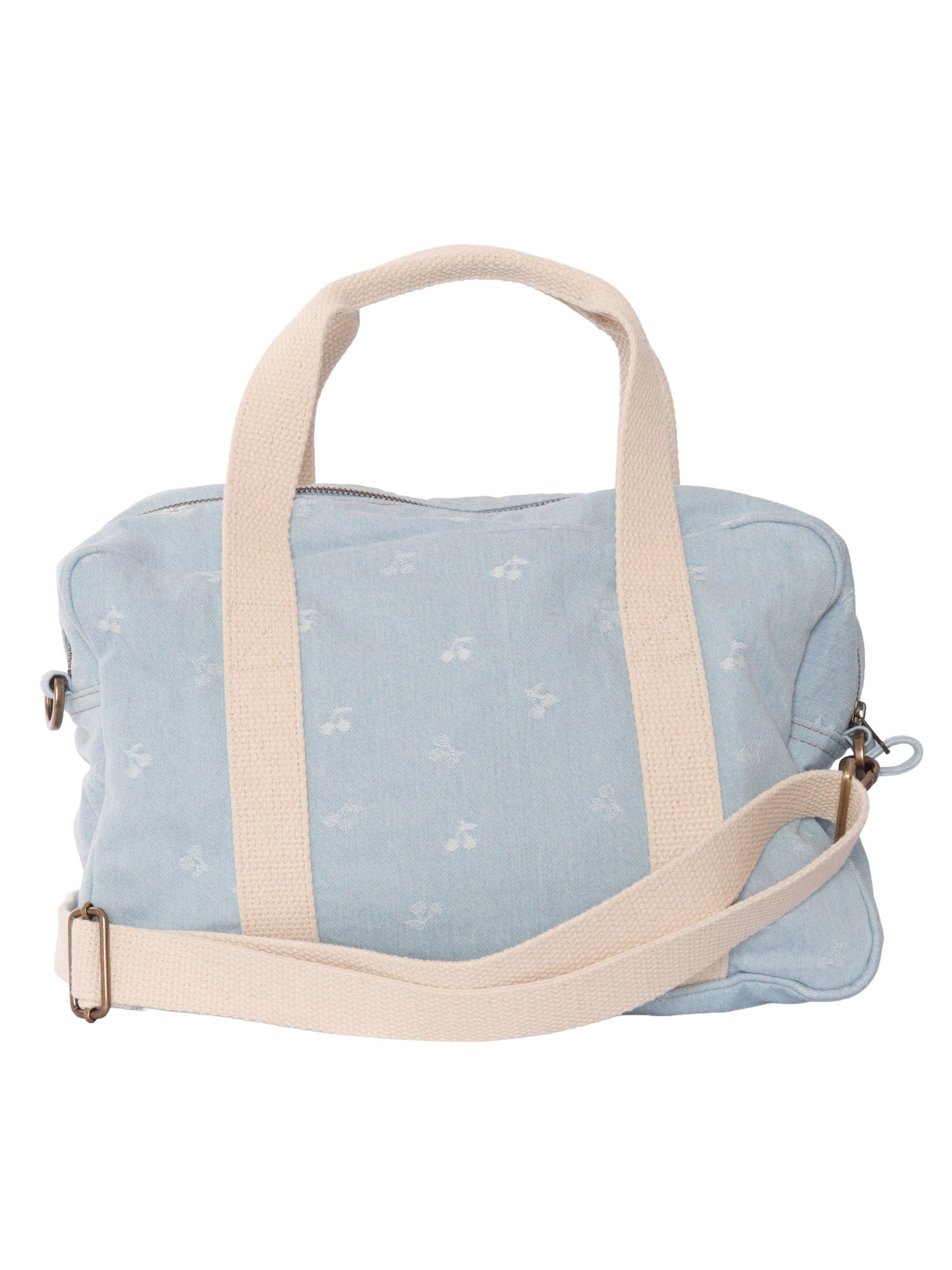 GIGIA BAG Light Blue Cotton Handbag