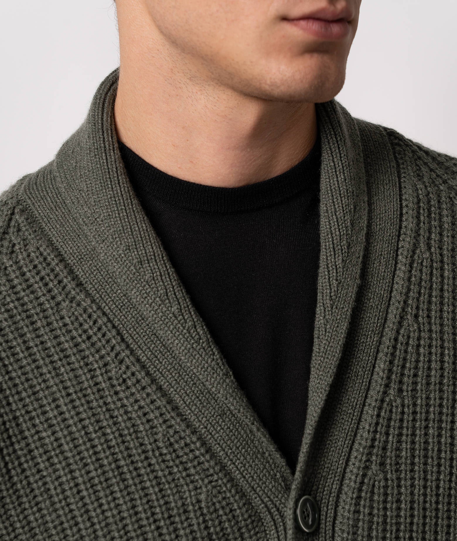 Cashmere Cardigan Innsbruck Blue Knitwear