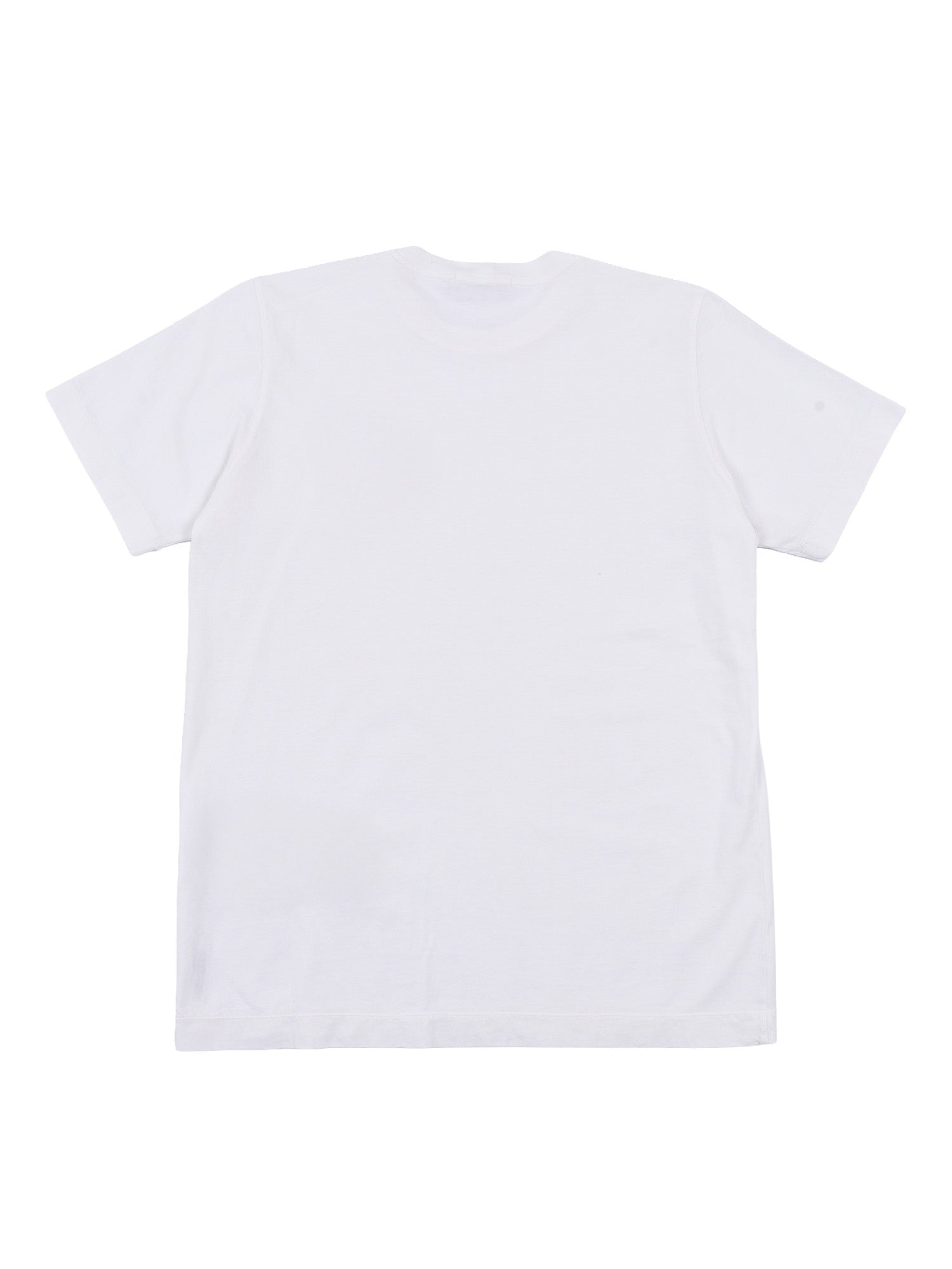 T-SHIRT M-C White Cotton Sportwear