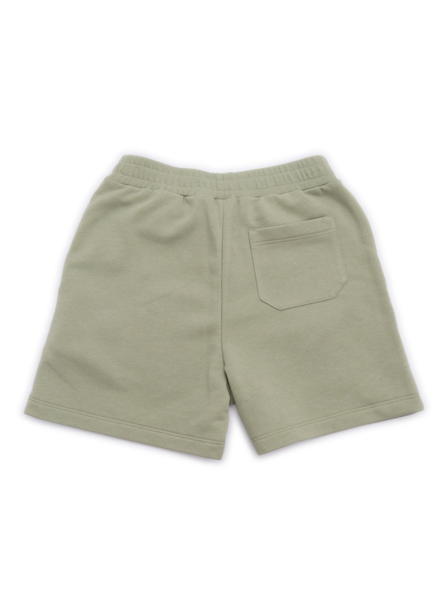 STAR- GIRLS FLEECE SHORTS - SMALL STAR GLITTER PRINTED Green
