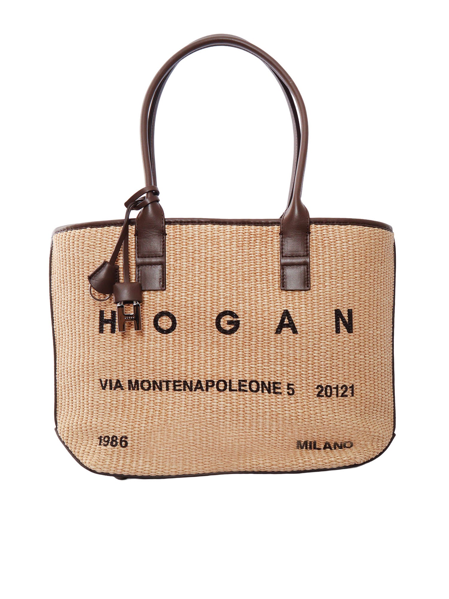 ADDRESS SHOPPING BAG Beige Handbag