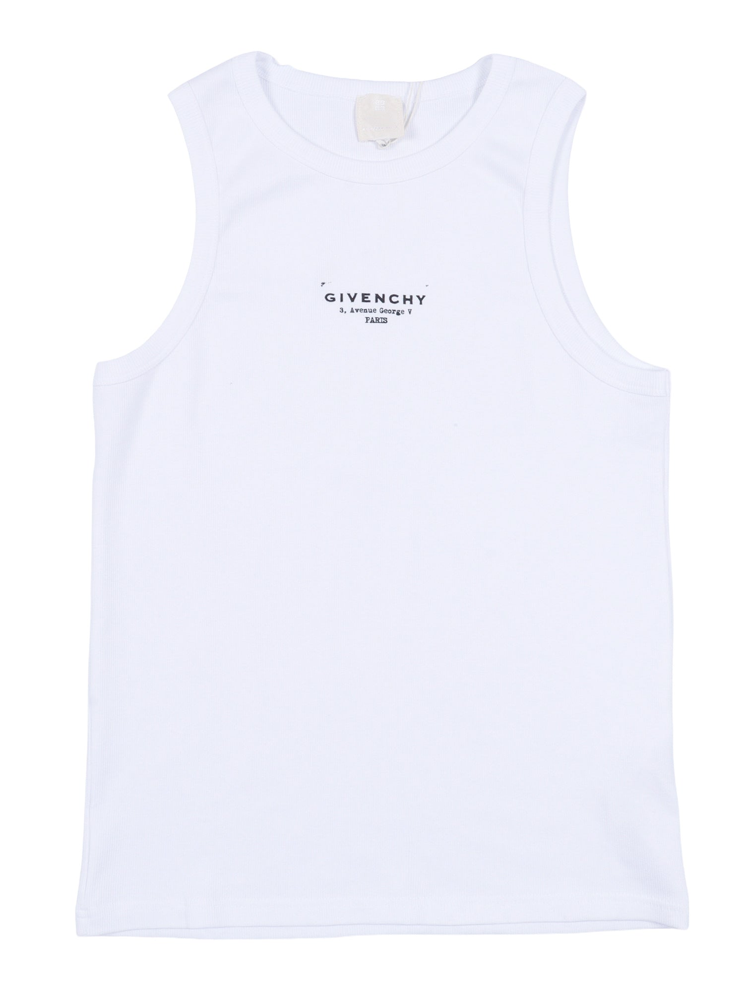 TANK TOP White Cotton Elastane