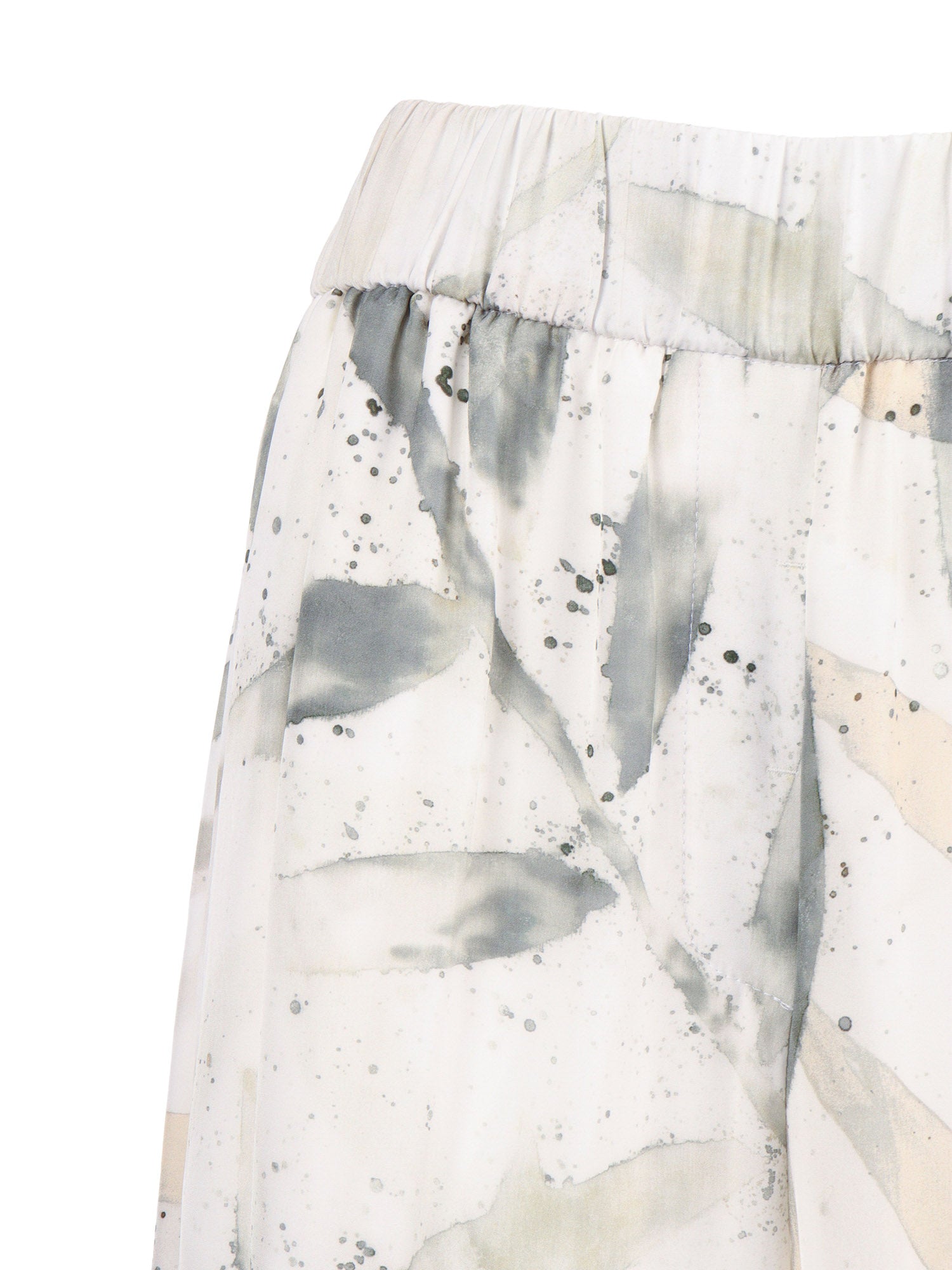 Woman Trousers Green Viscose