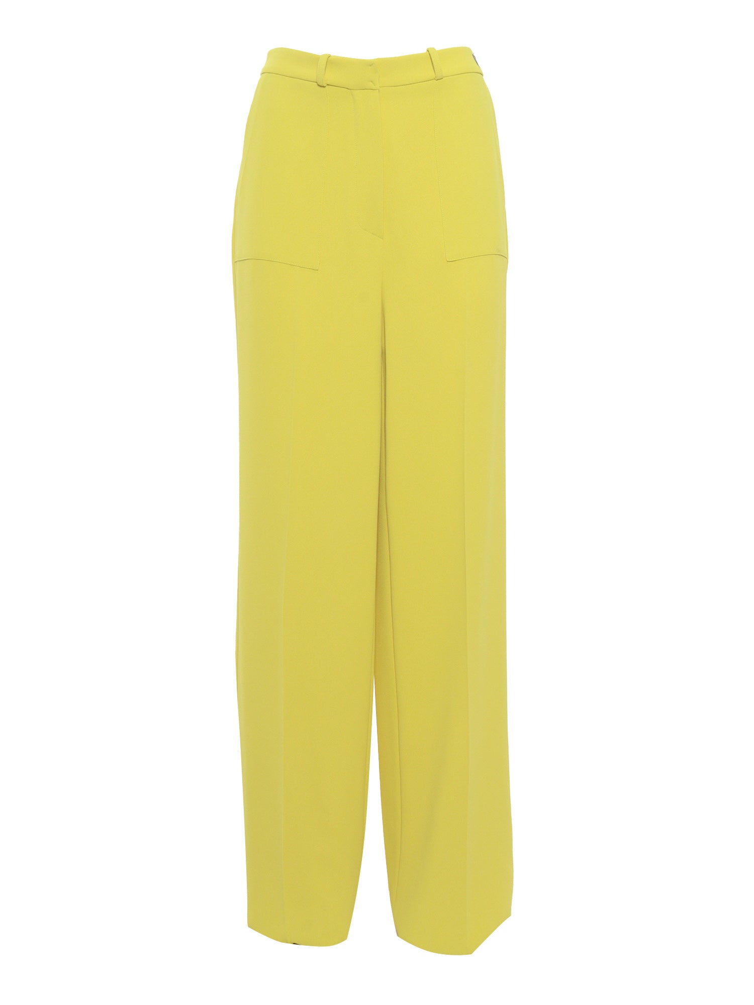 Yellow trausers Polyester Pant