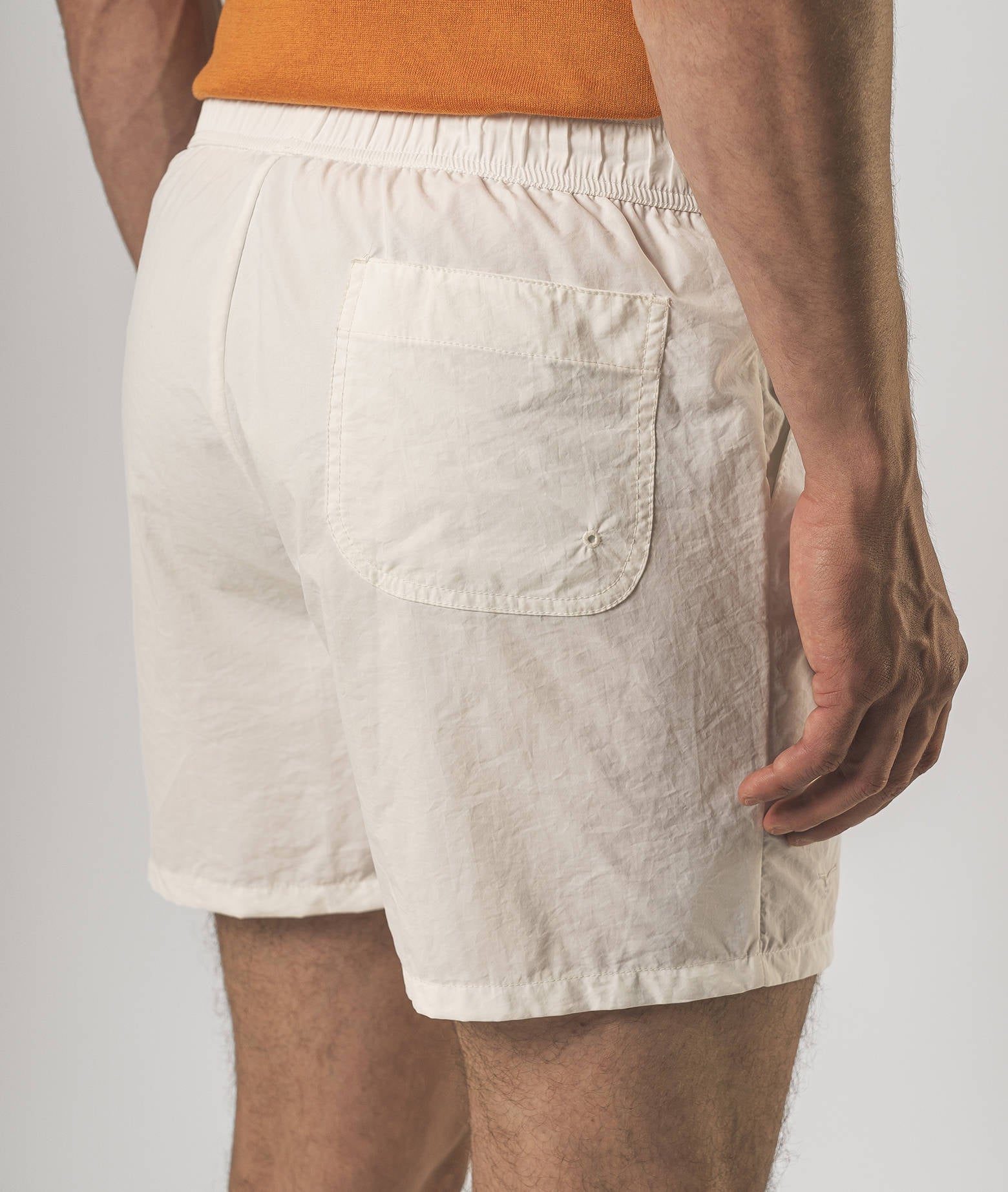 Swimsuit Cala Di Volpe White Swim Short