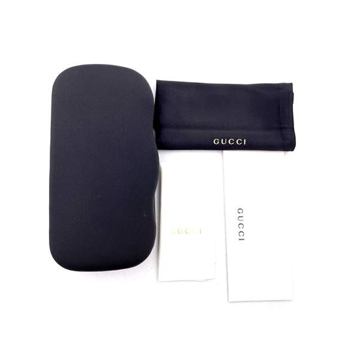 Gucci GG1749O RE-ACE Lettering 001 Black Trasparent Nero Recycled Acetate Occhiali Da Vista