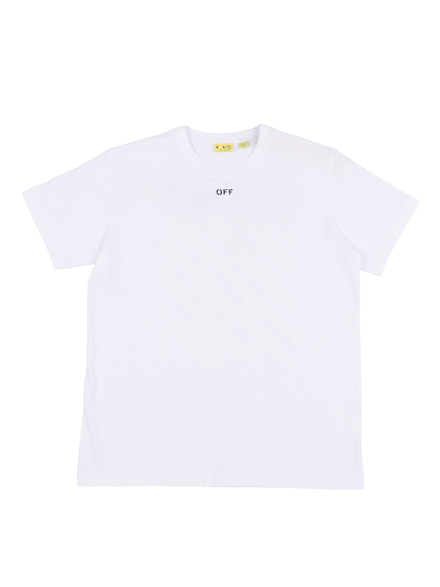 DIAG WATERCOLOR TEE S-S White Cotton Short Sleeves T-shirt