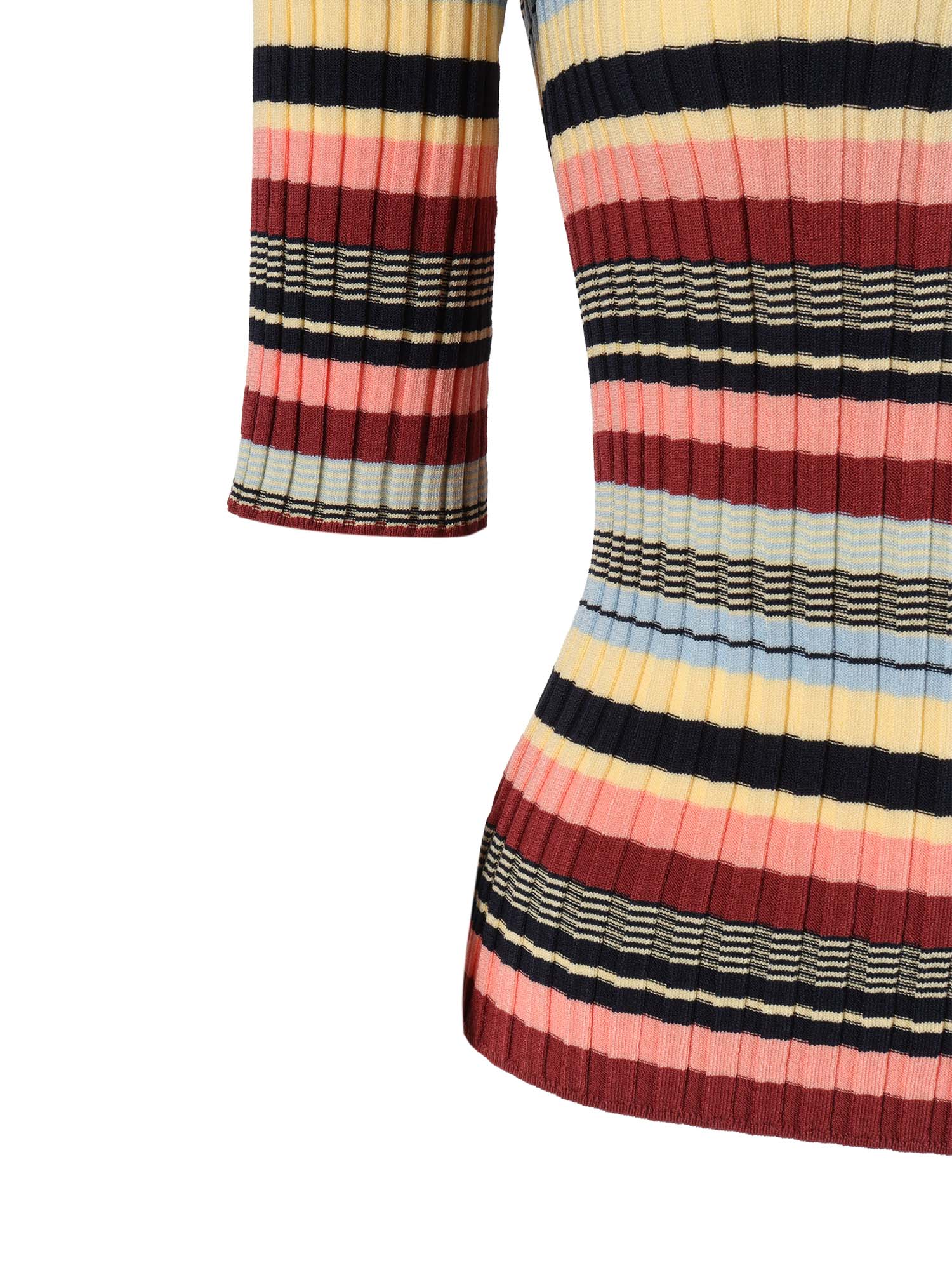 SWEATER Multicolor Viscose Polyamide Crewneck