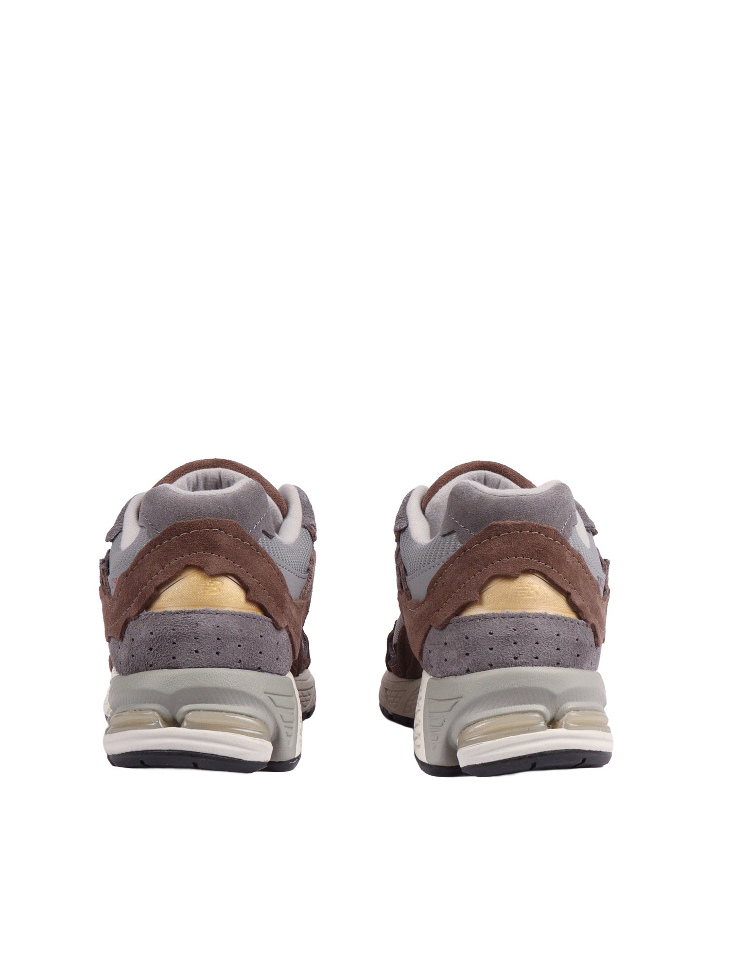 New Balance 2002r Sneaker Brown Suede Fabric 2 Mesh