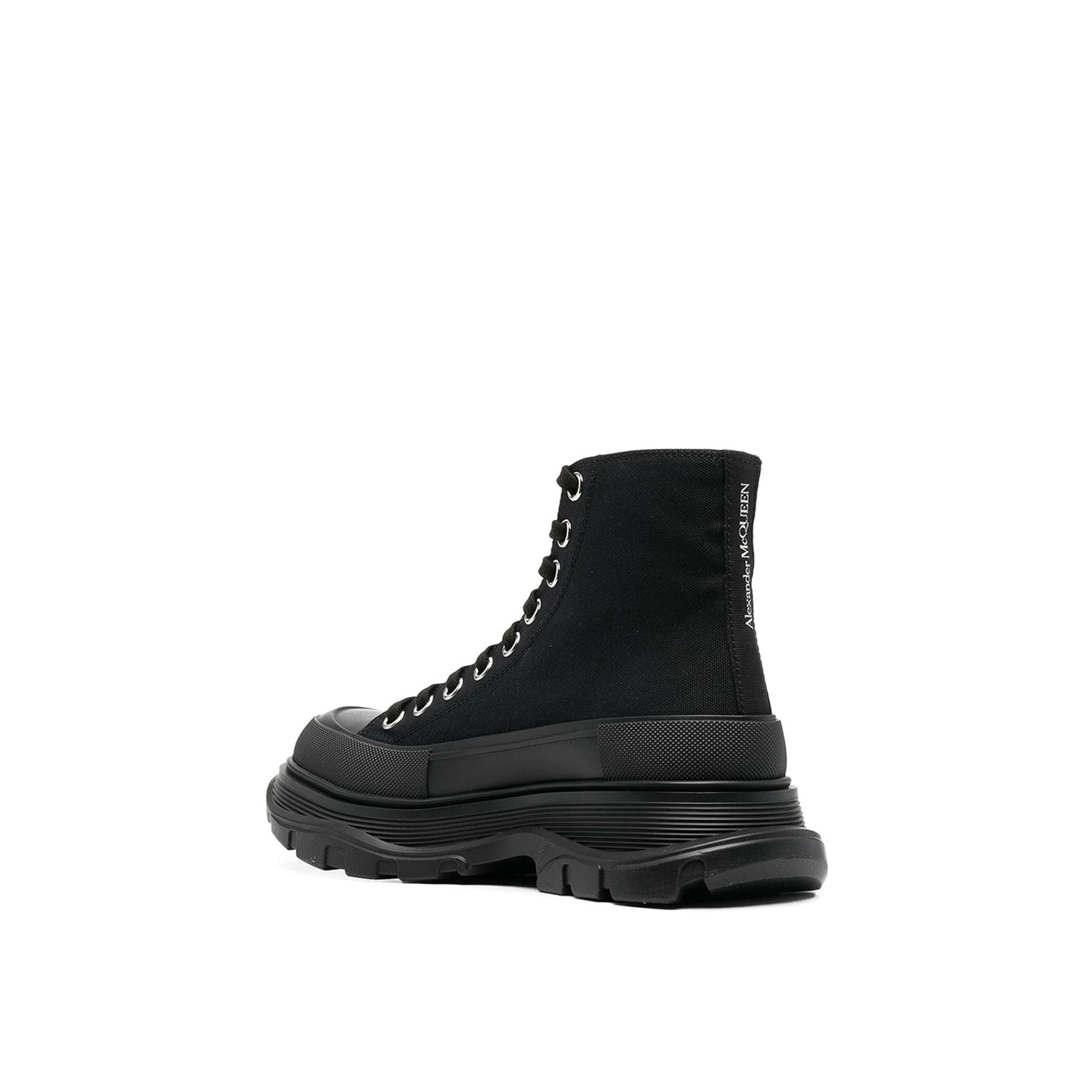 Tread Slick High-Top Sneakers Black Canvas