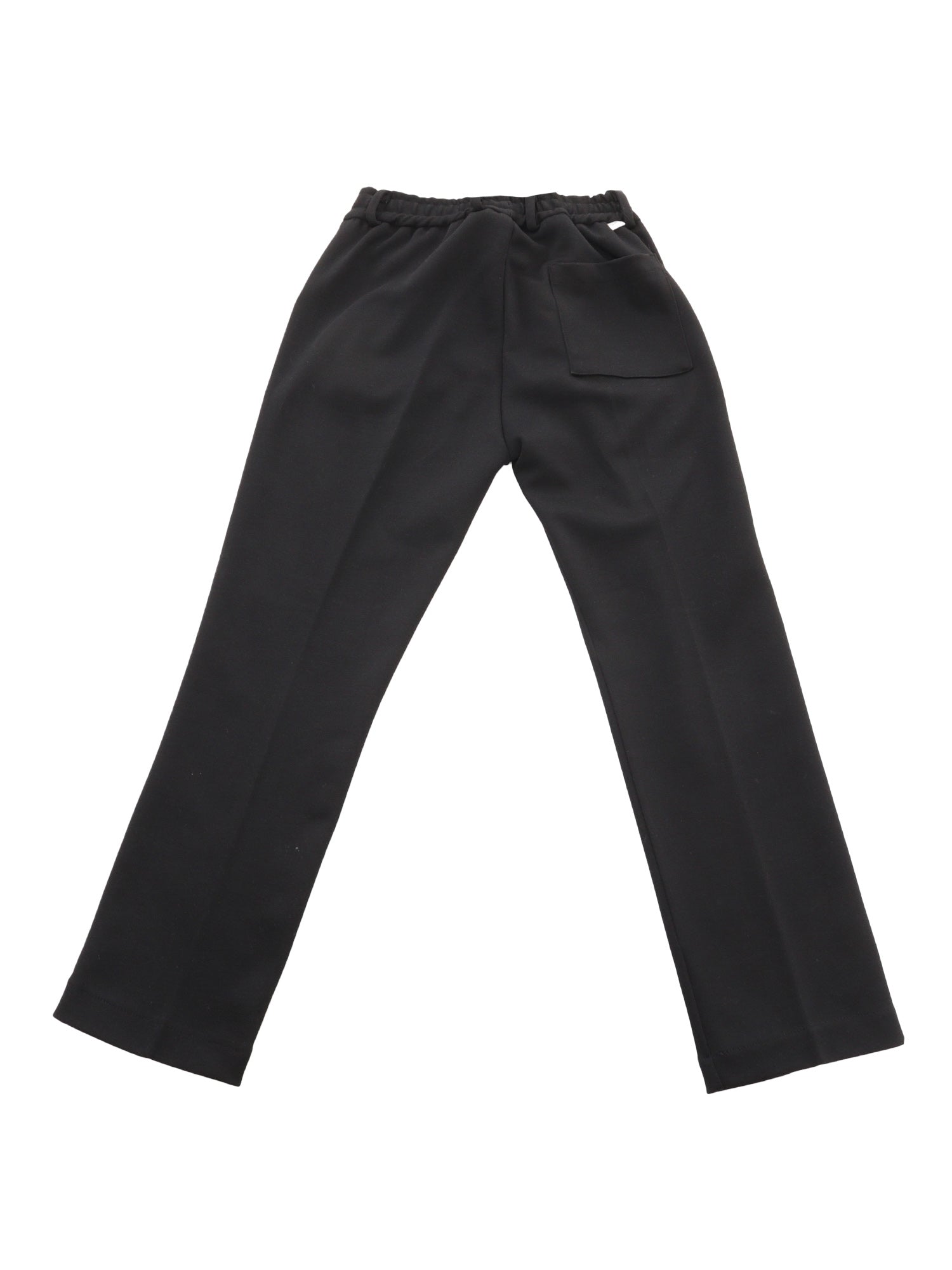Boy Pants Black Polyester Viscose