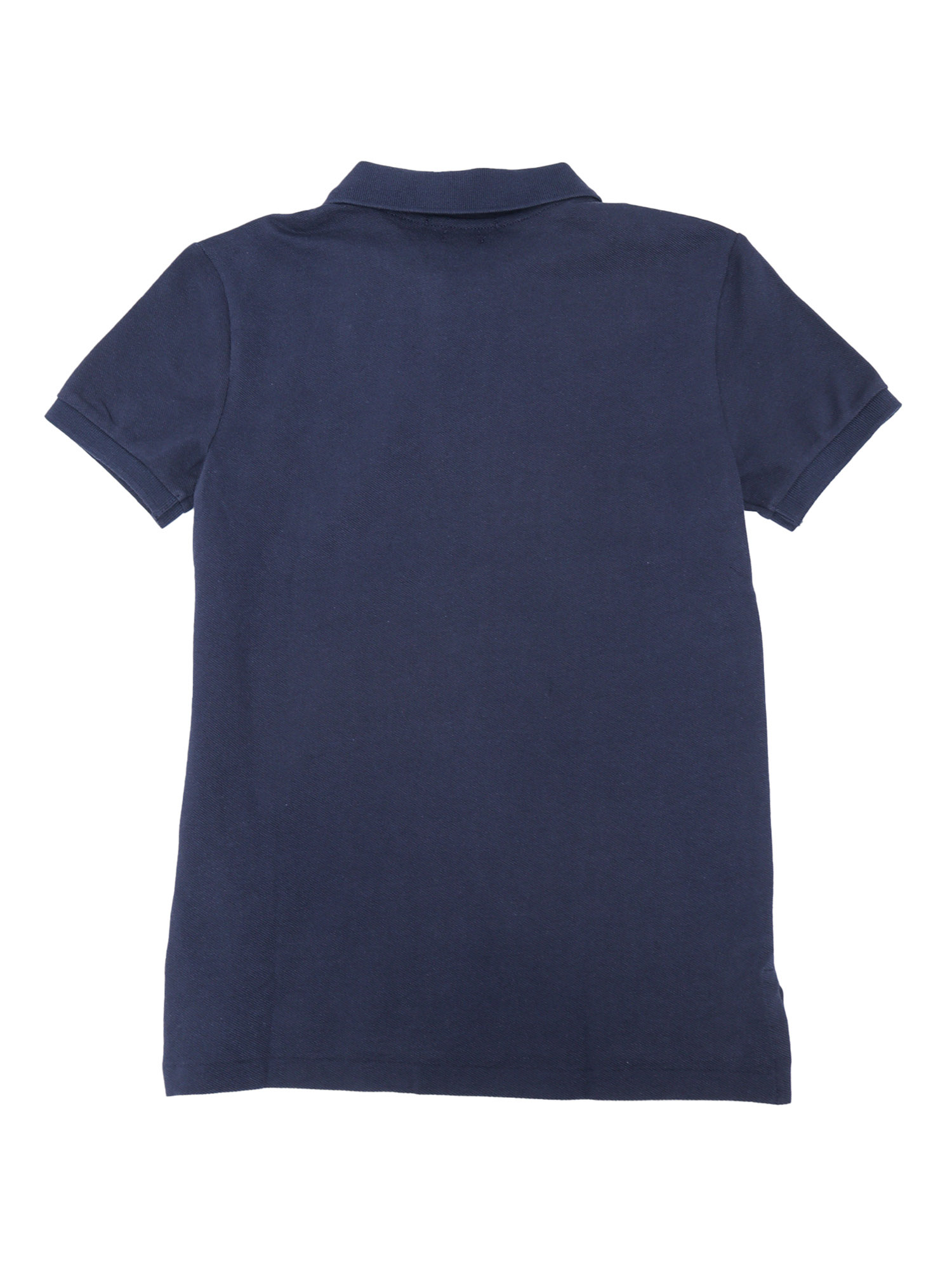 CUSTOM FIT-TOPS-KNIT Blue Cotton Top