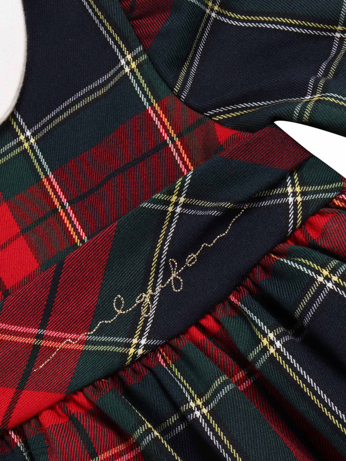 LONG SLEEVED DRESS Red