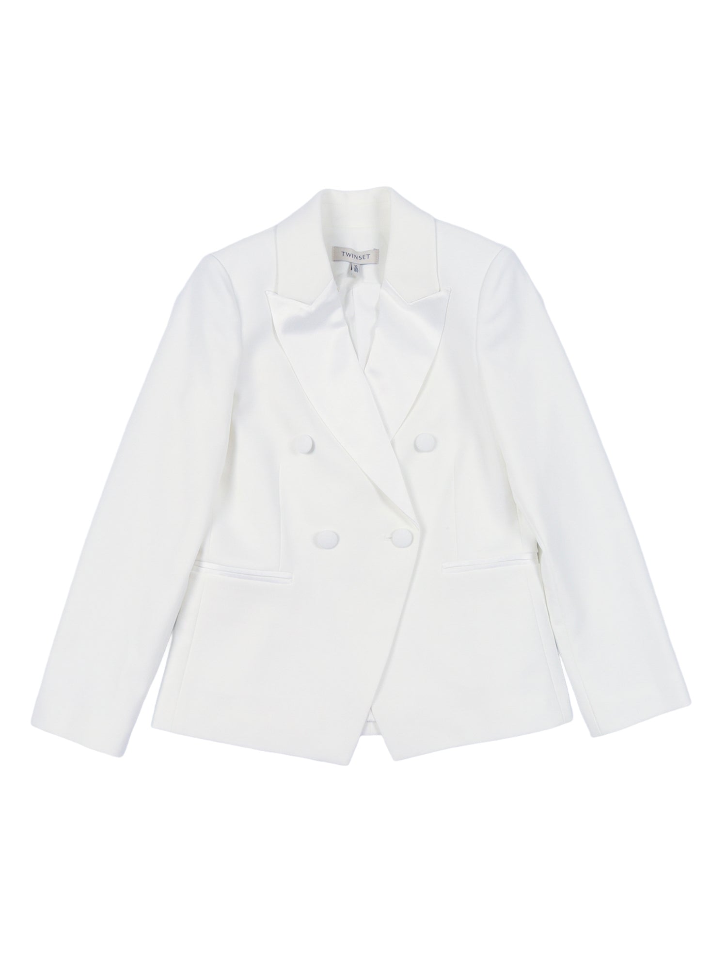 CREPE BLAZER White Jacket