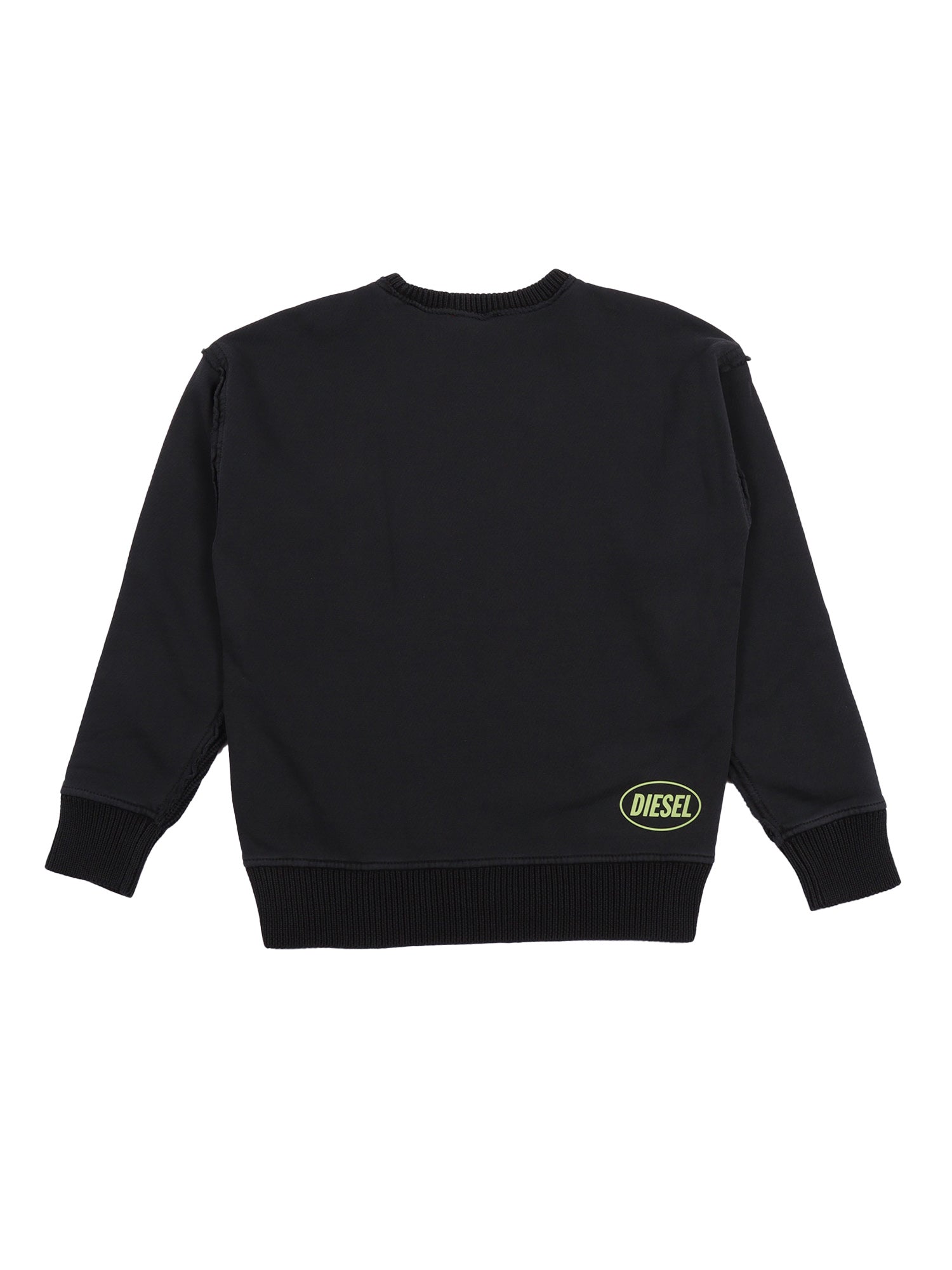 Knitwear Black Cotton Crewneck