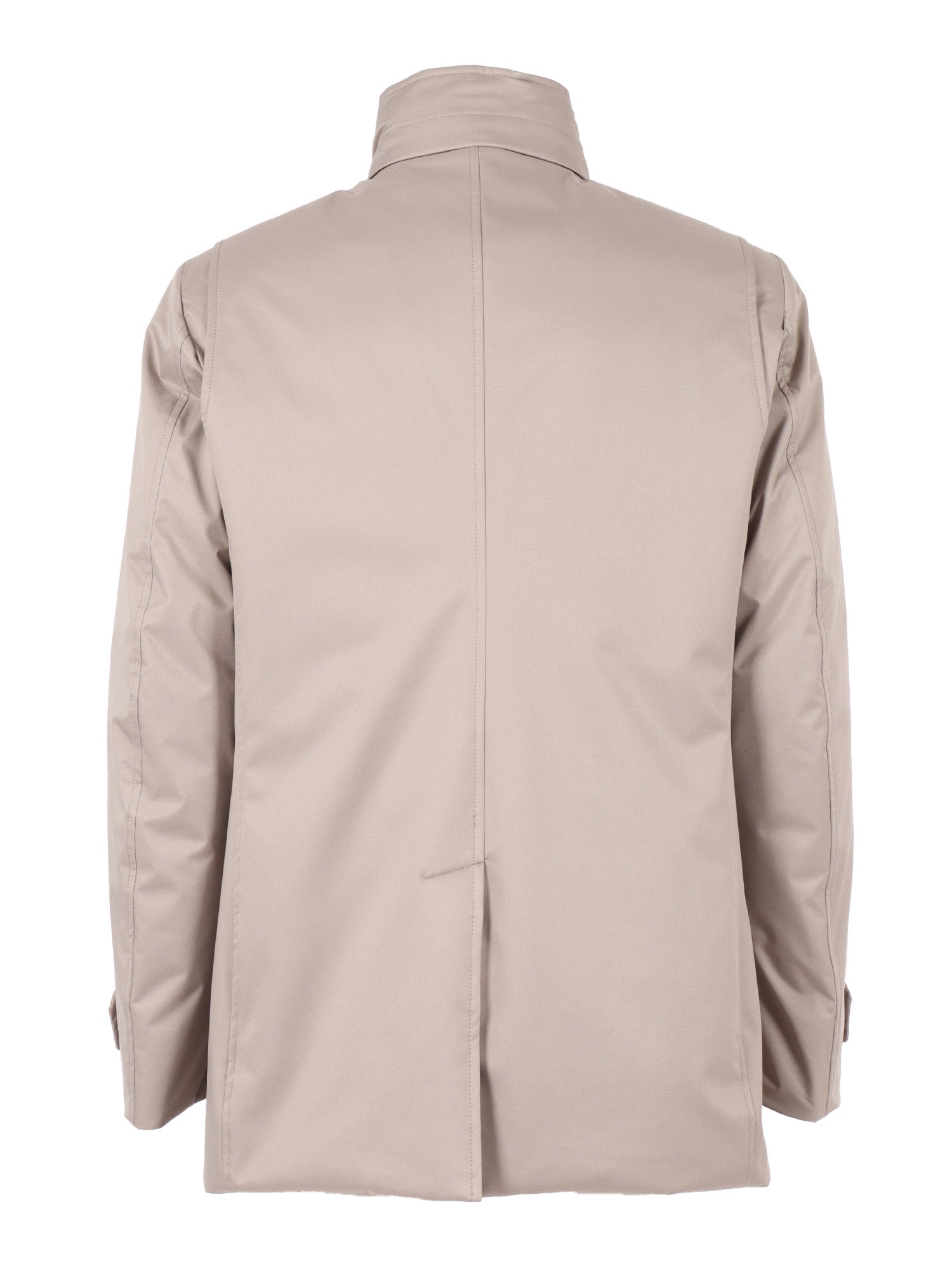 Reis-Ads Jacket Grey Polyester Polyurethane Coat