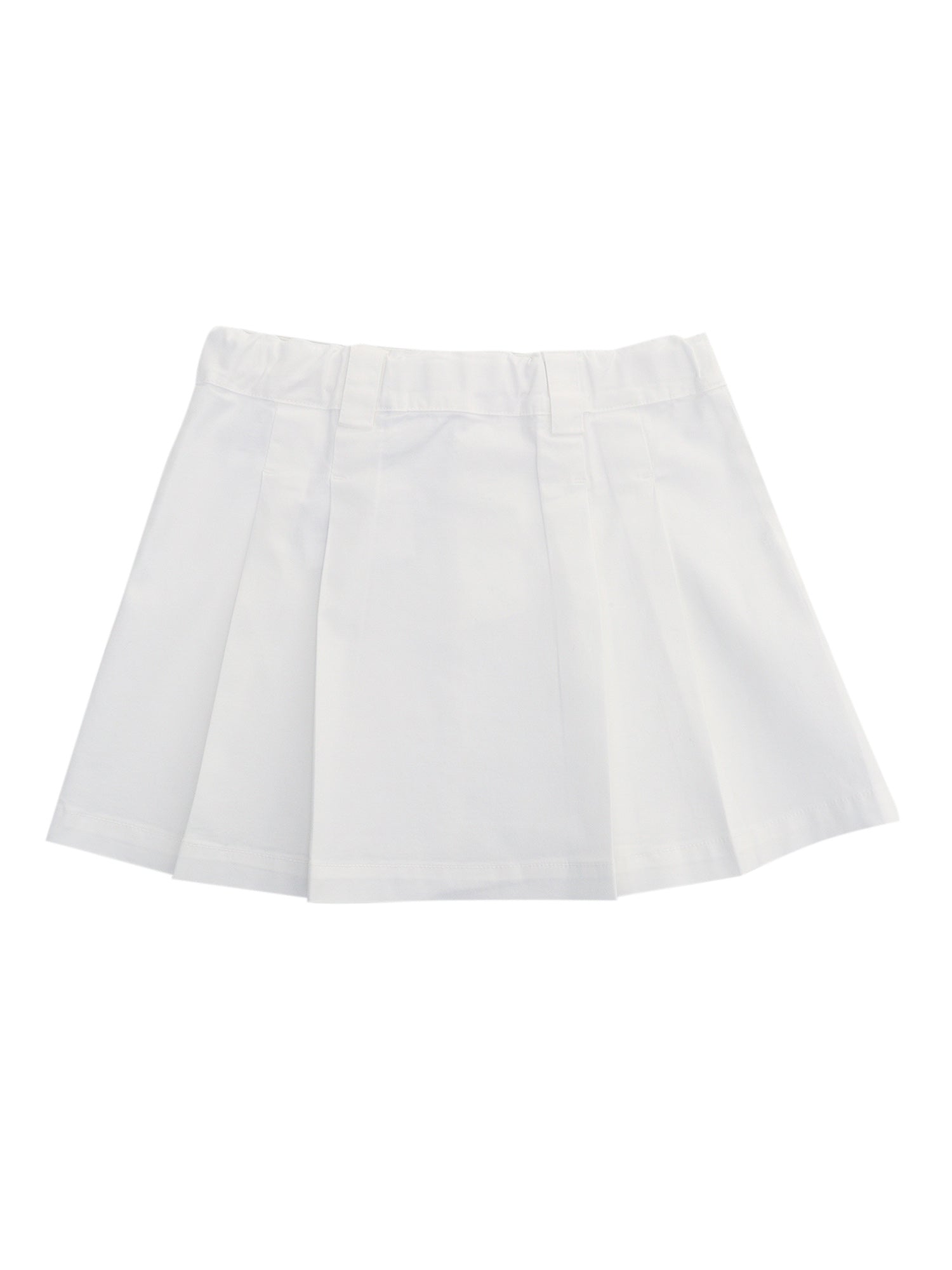SKIRT White Cotton Elastane