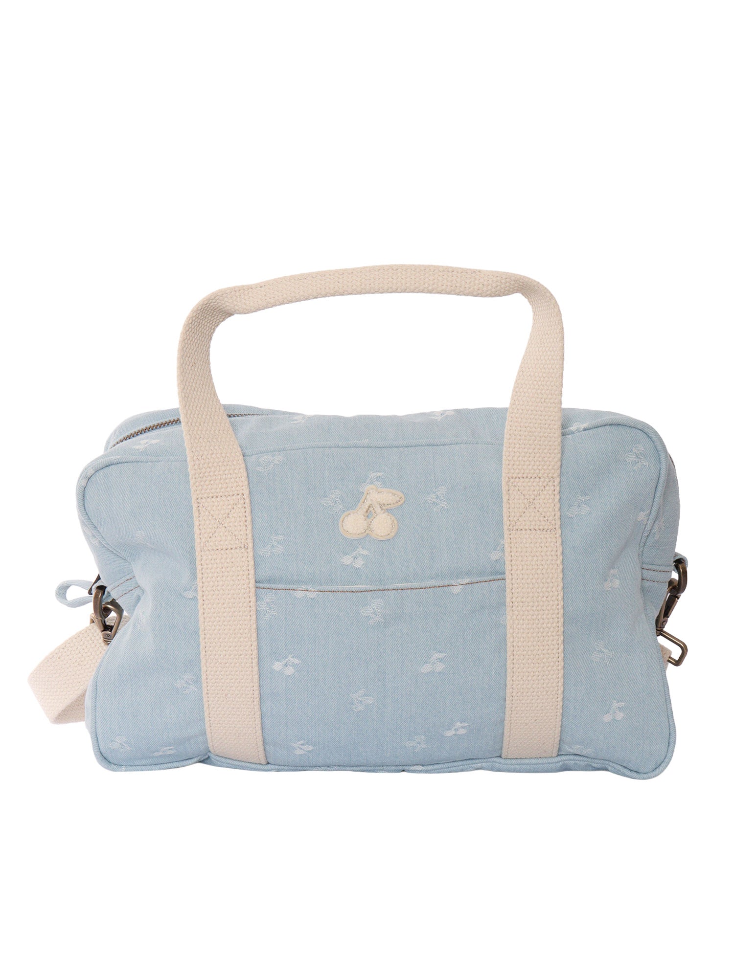 GIGIA BAG Light Blue Cotton Handbag