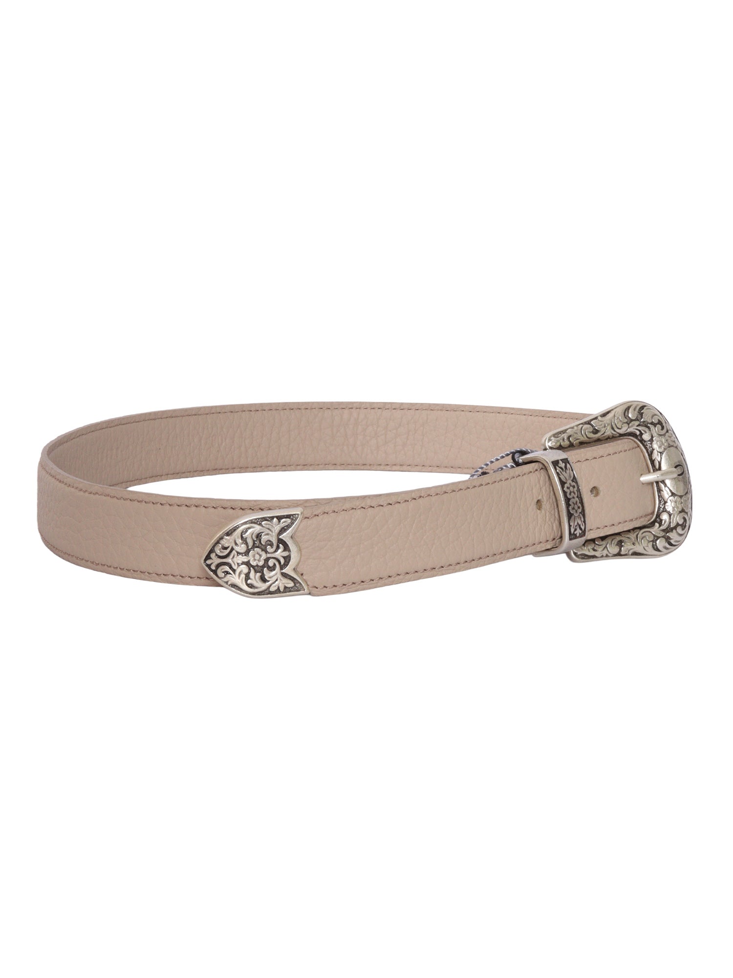 BELT Beige Calf Leather