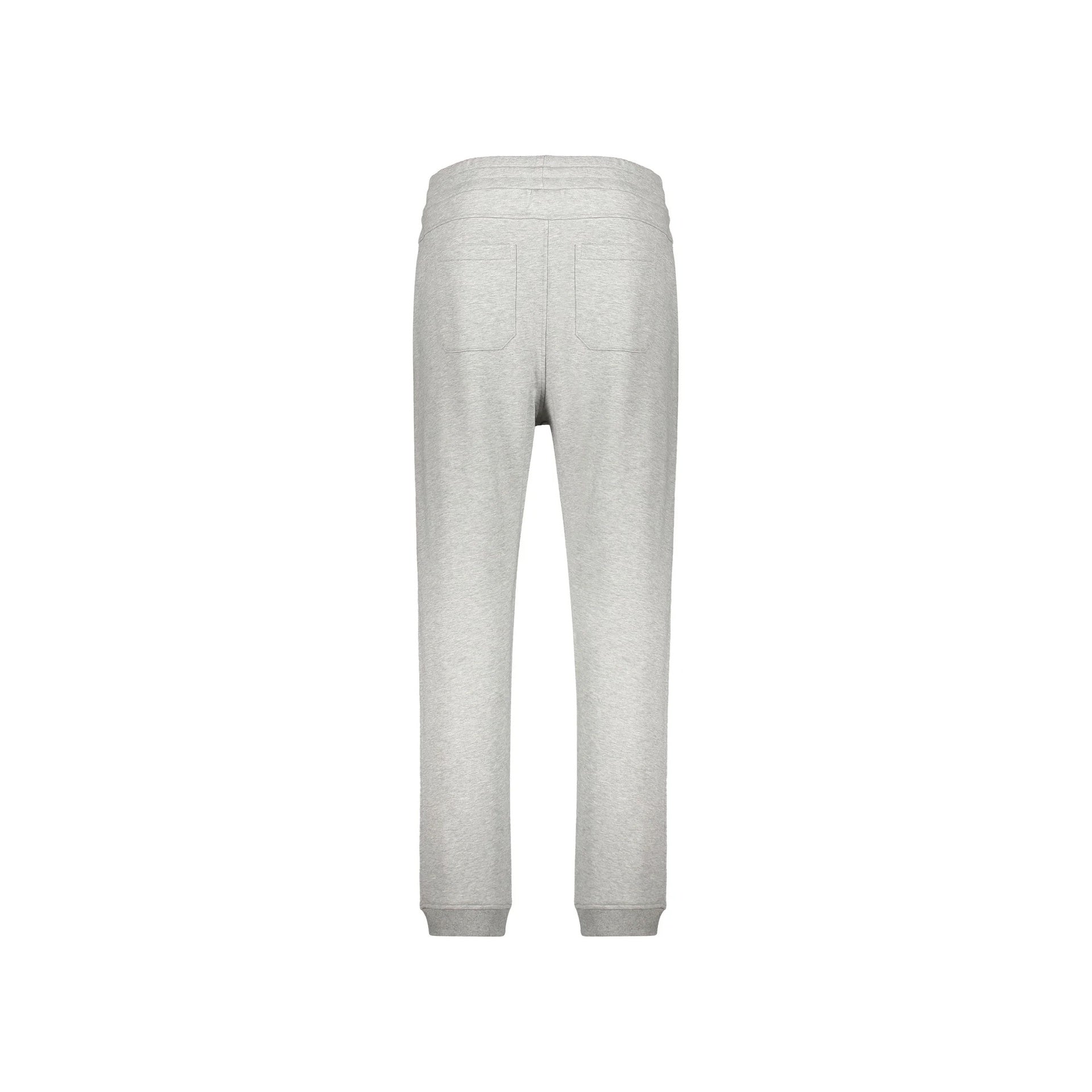 Logo Jogging Pants Gray Cotton