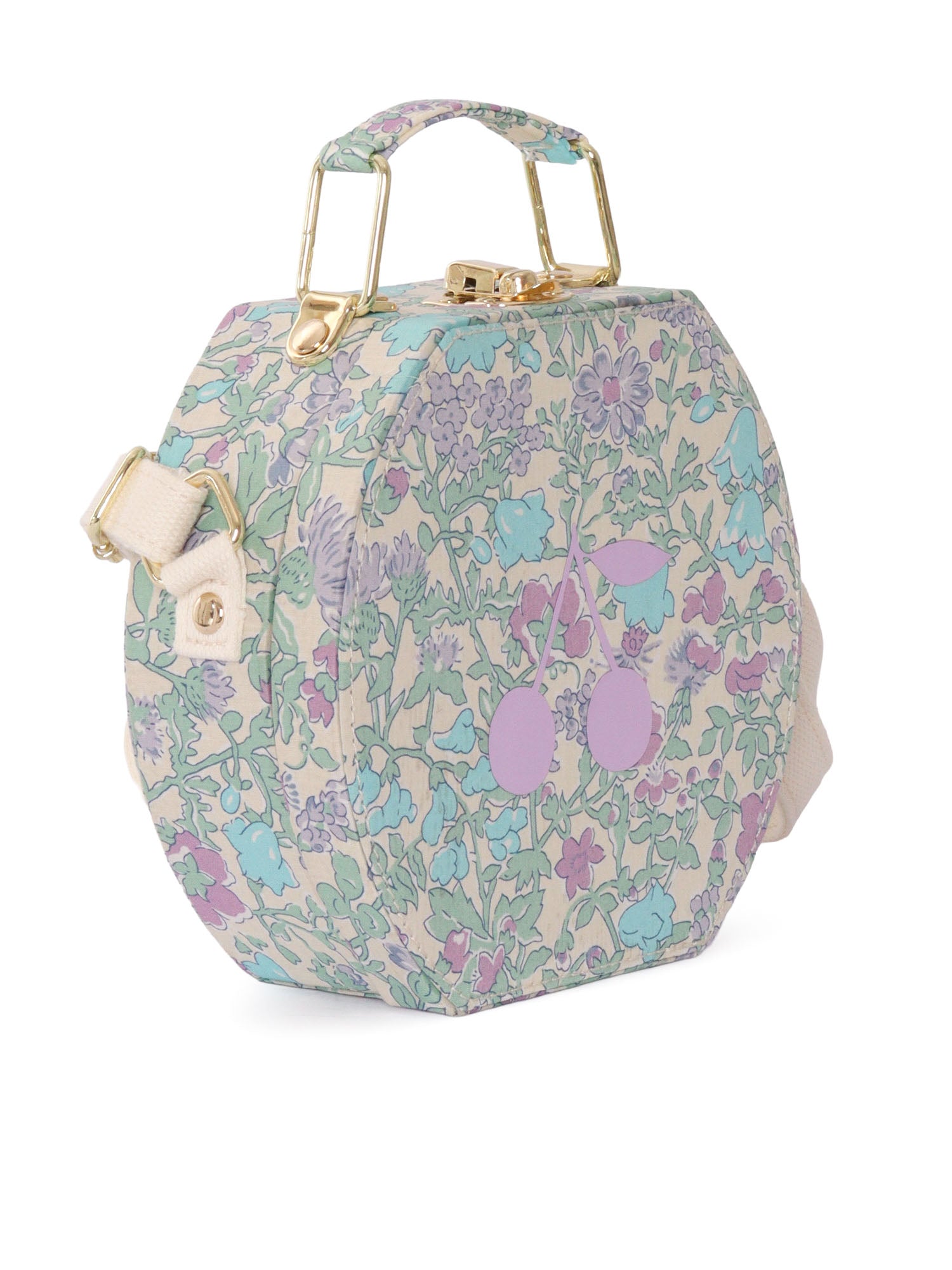 VALISETTE JADORE BAG Purple Cotton Handbag