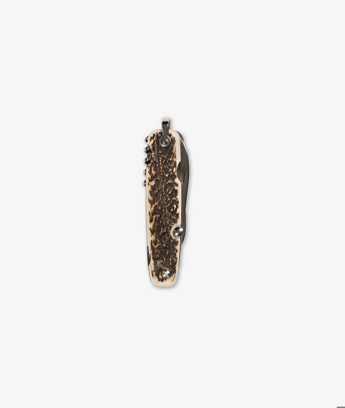 Deer Horn Canif 8 Tools Brown Collectors Knives