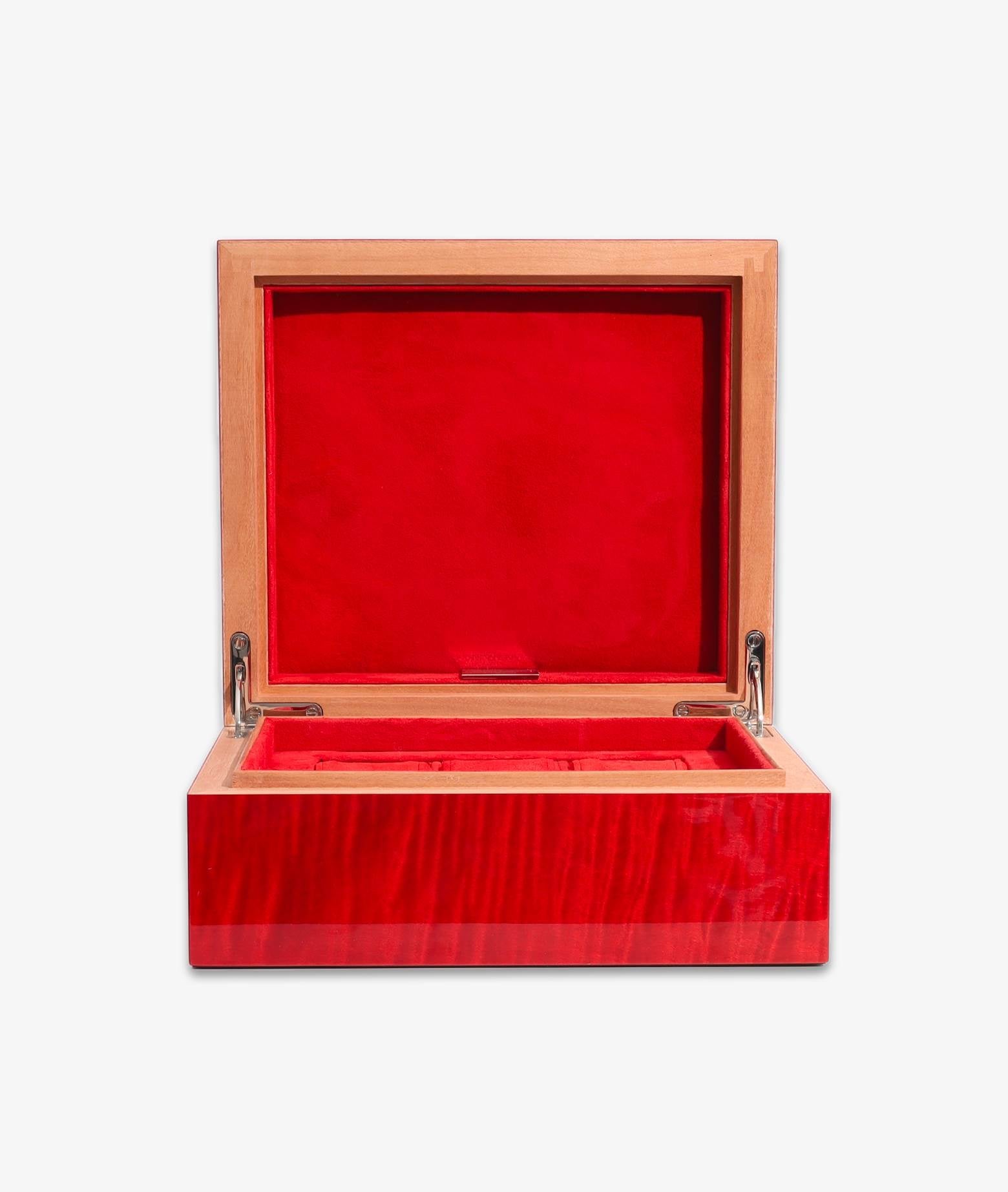 Red Watch Box Case