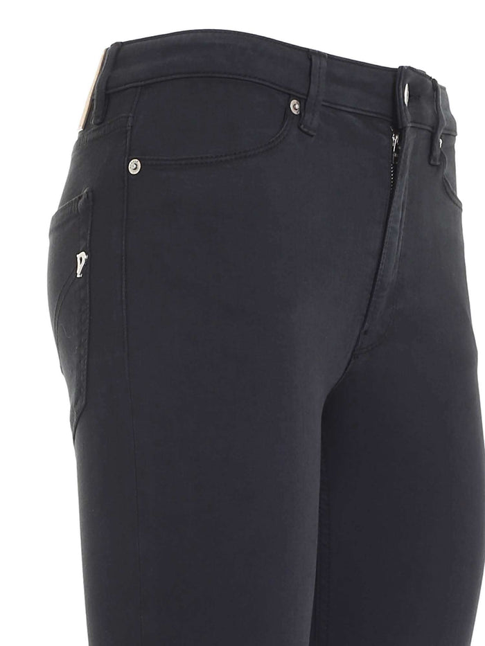 Don Dup Jeans Iris Black Cotton