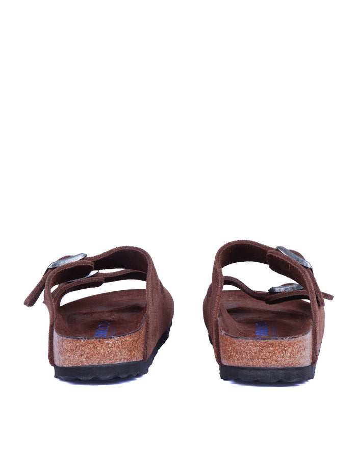 Arizona Sfb Carafe Tonal, Suede Leather Brown Sole In Eva Sandal