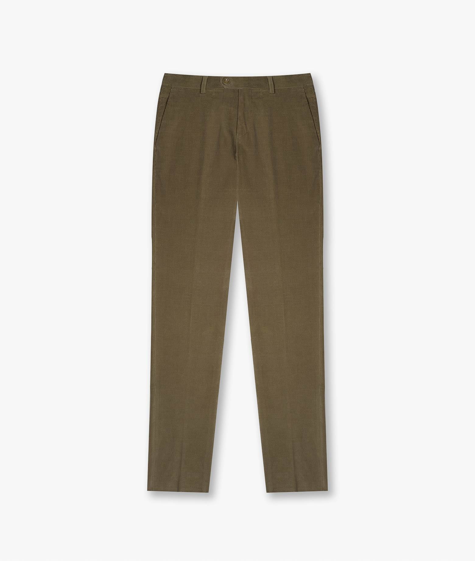 Cotton Trousers Chamonix Olive Sportswear