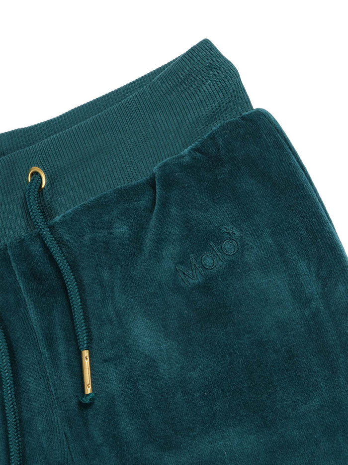 Annie Soft Pants Green Cotton Organic Polyester