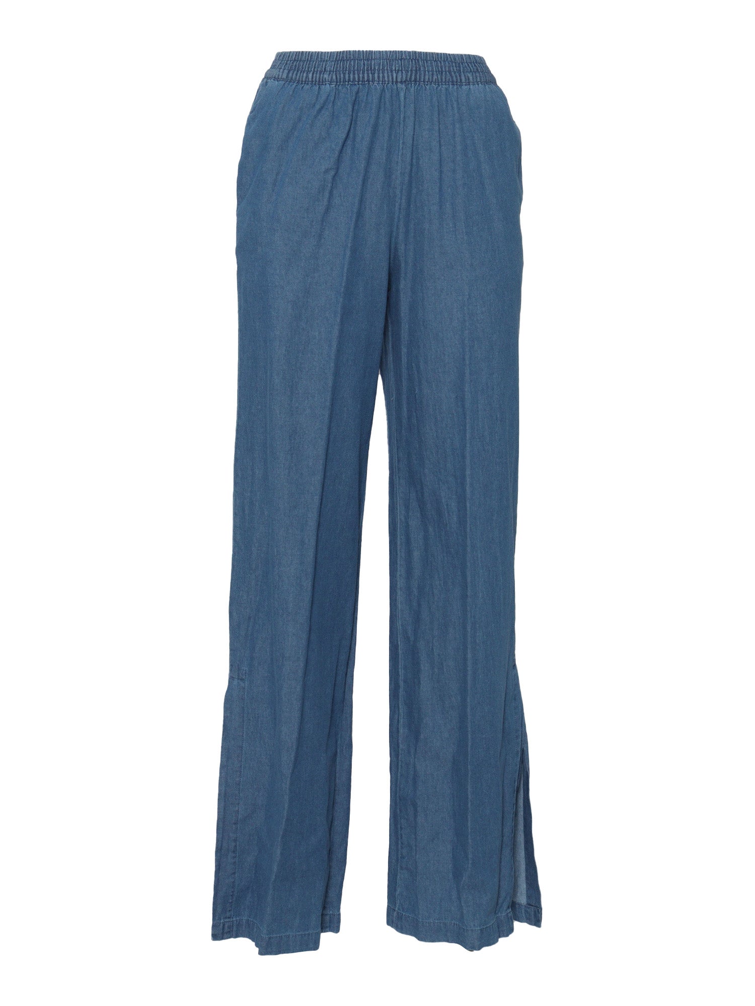 MOD.0187 PANTS Blue Cotton