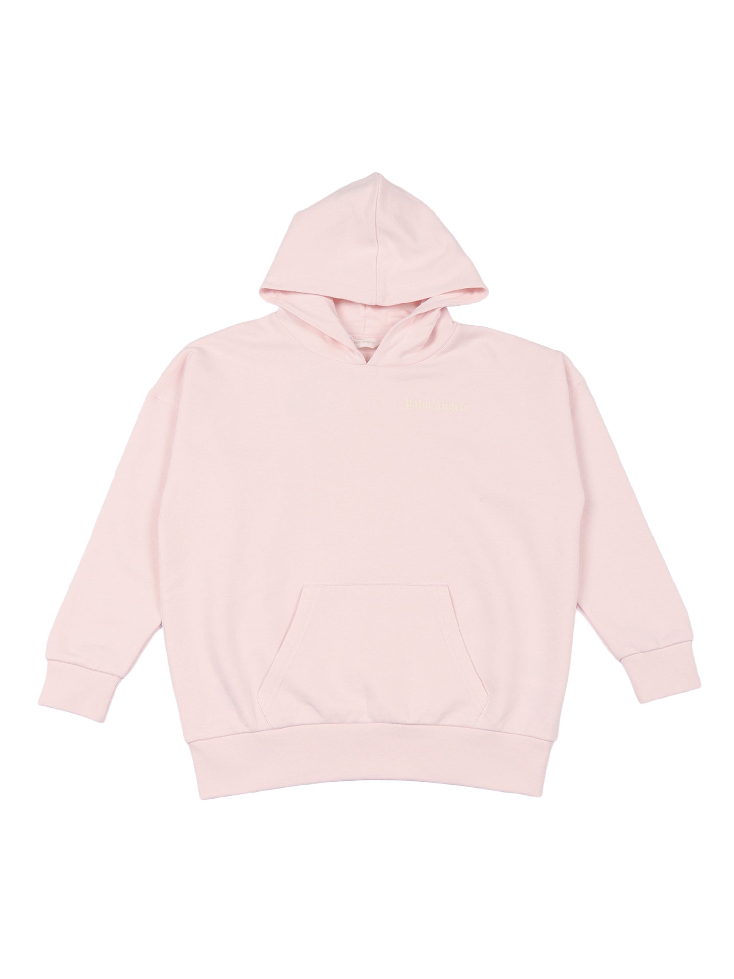 OVERLOGO OVER FIT HOODIE GIRL Pink Cotton Sweatshirt