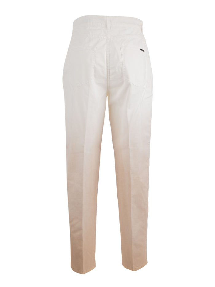 WOMAN TROUSERS Beige Pant