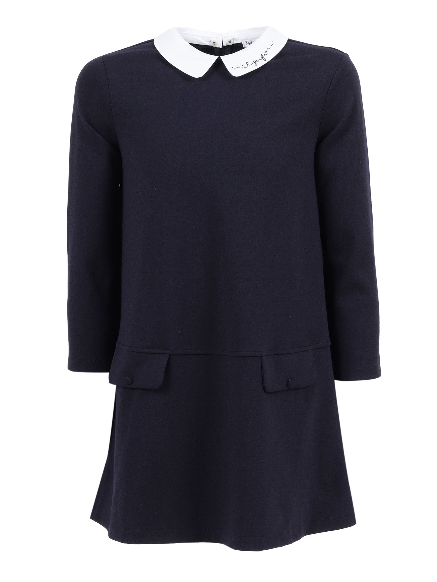 Long Sleeved Dress Blue