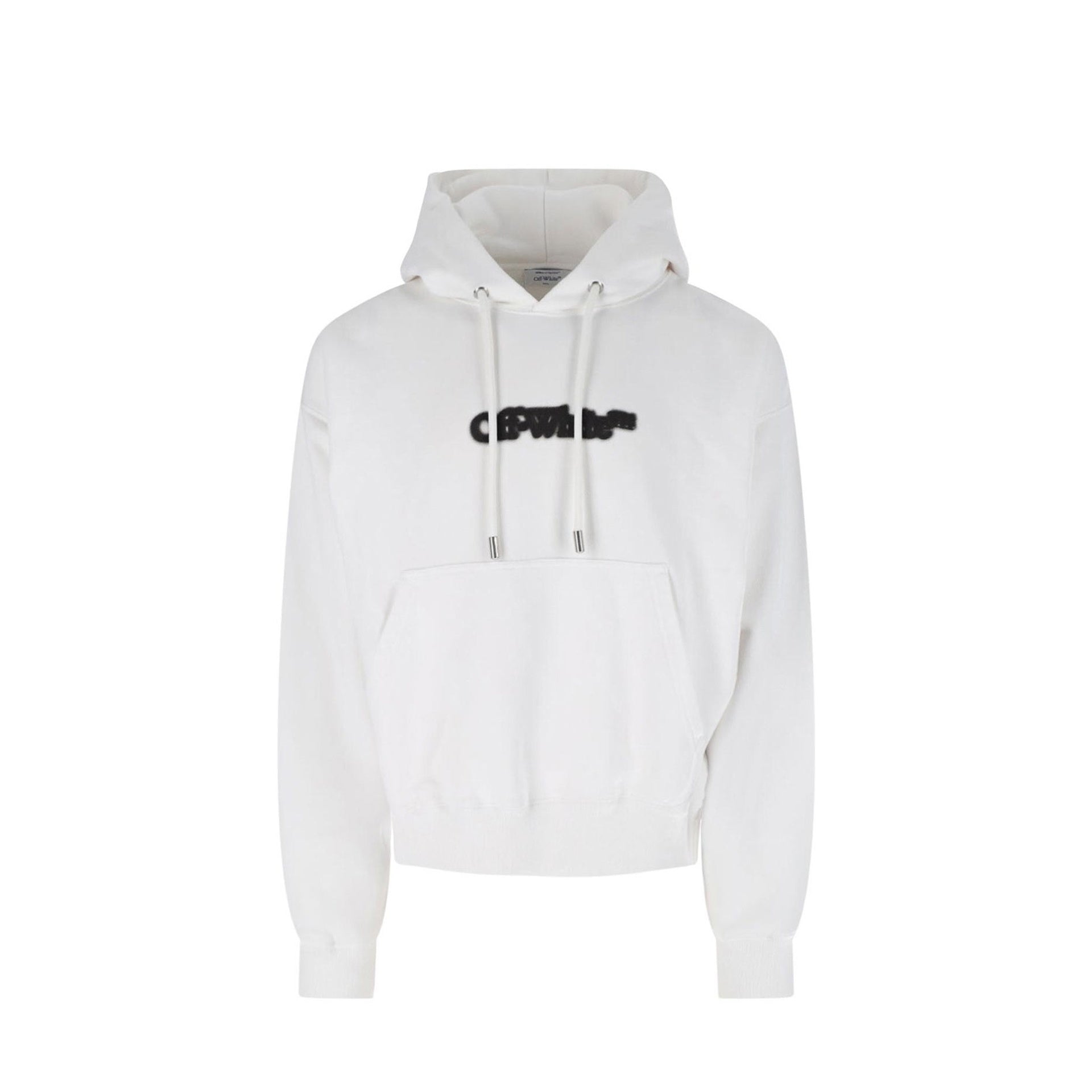 Off-White Hooded Sweatshirt Cotton