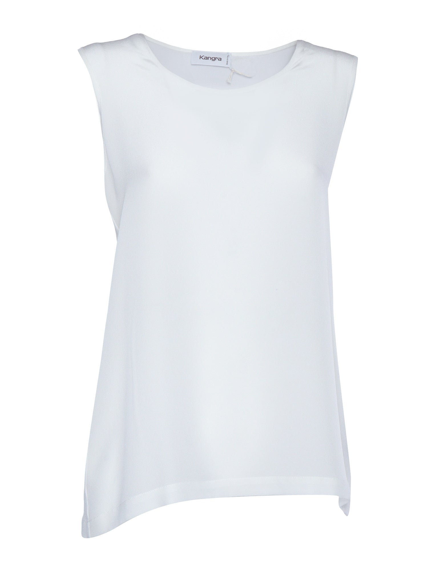 SILK TANK TOP White