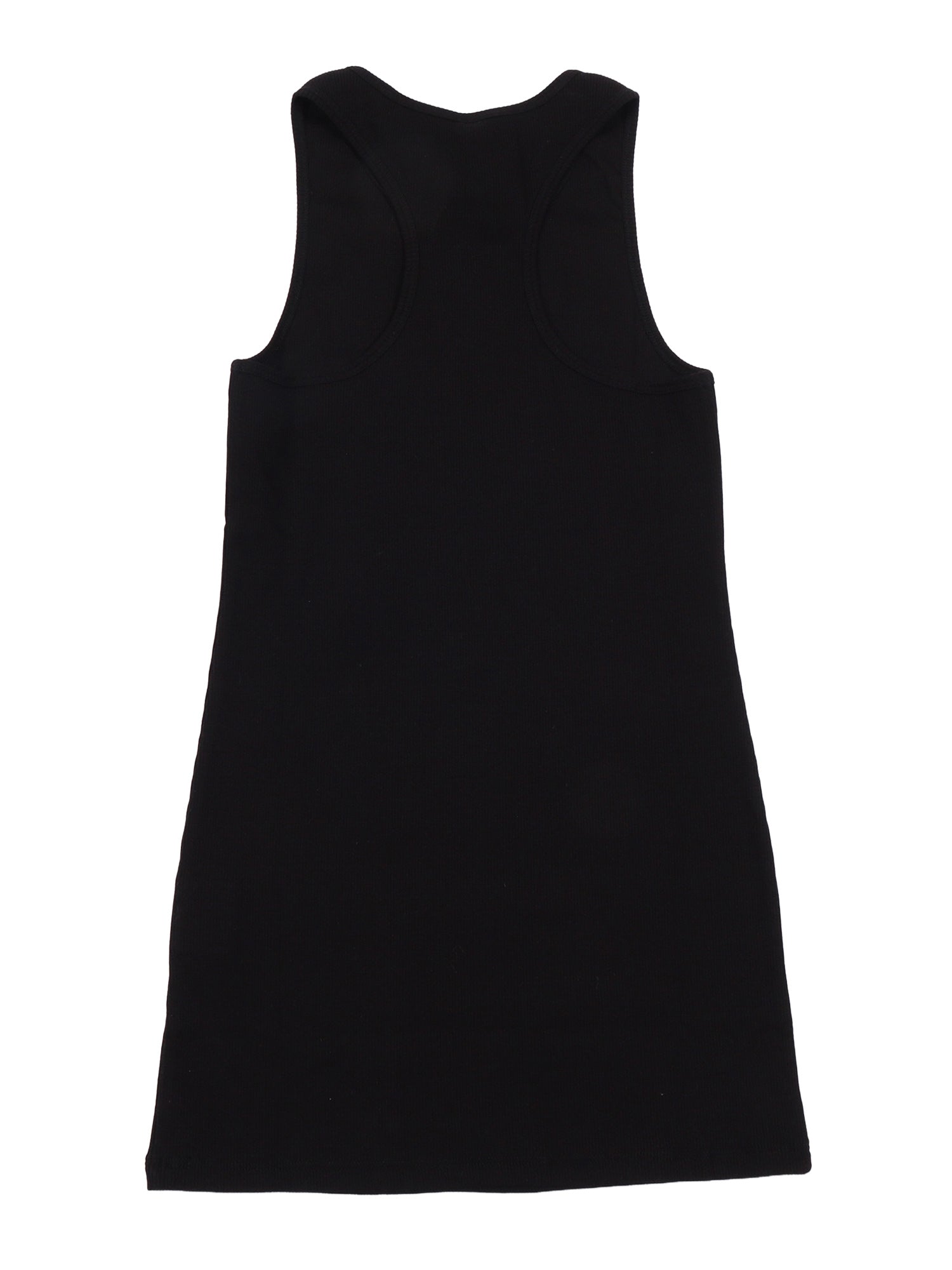 JERSEY DRESS Black Cotton