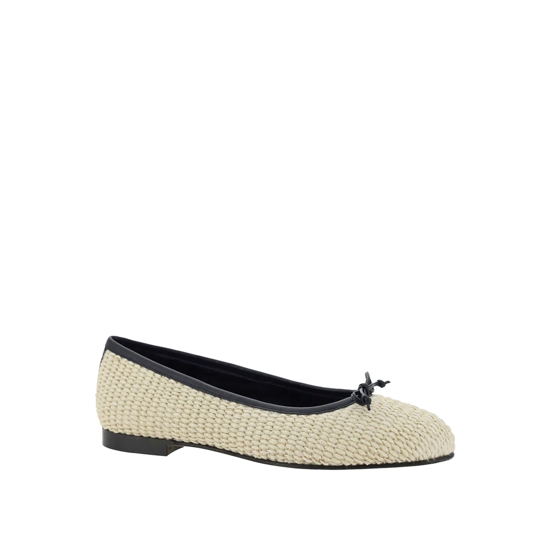 Veralli 010 Ballerina Flats Beige Raffia