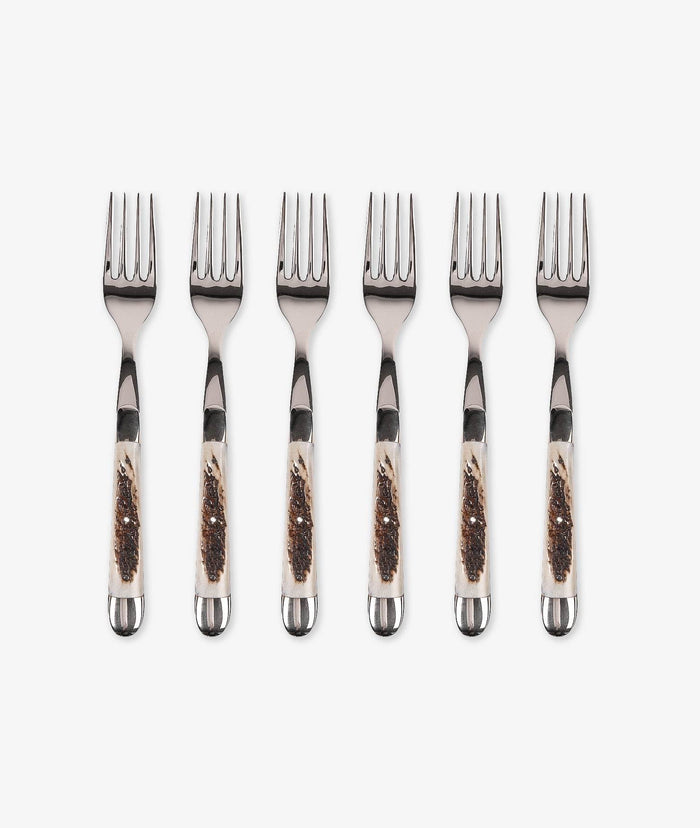 Deer Table Forks Beige Cutlery