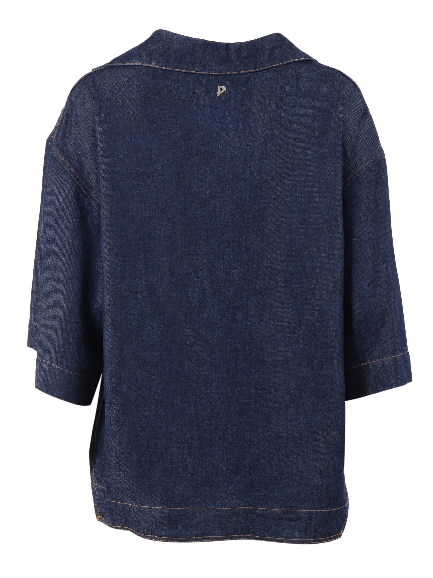 SHIRT Blue Lyocel